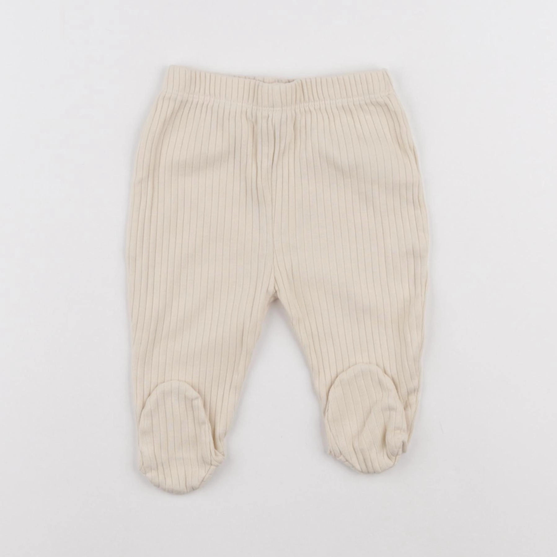 Vertbaudet - legging beige - 6 mois