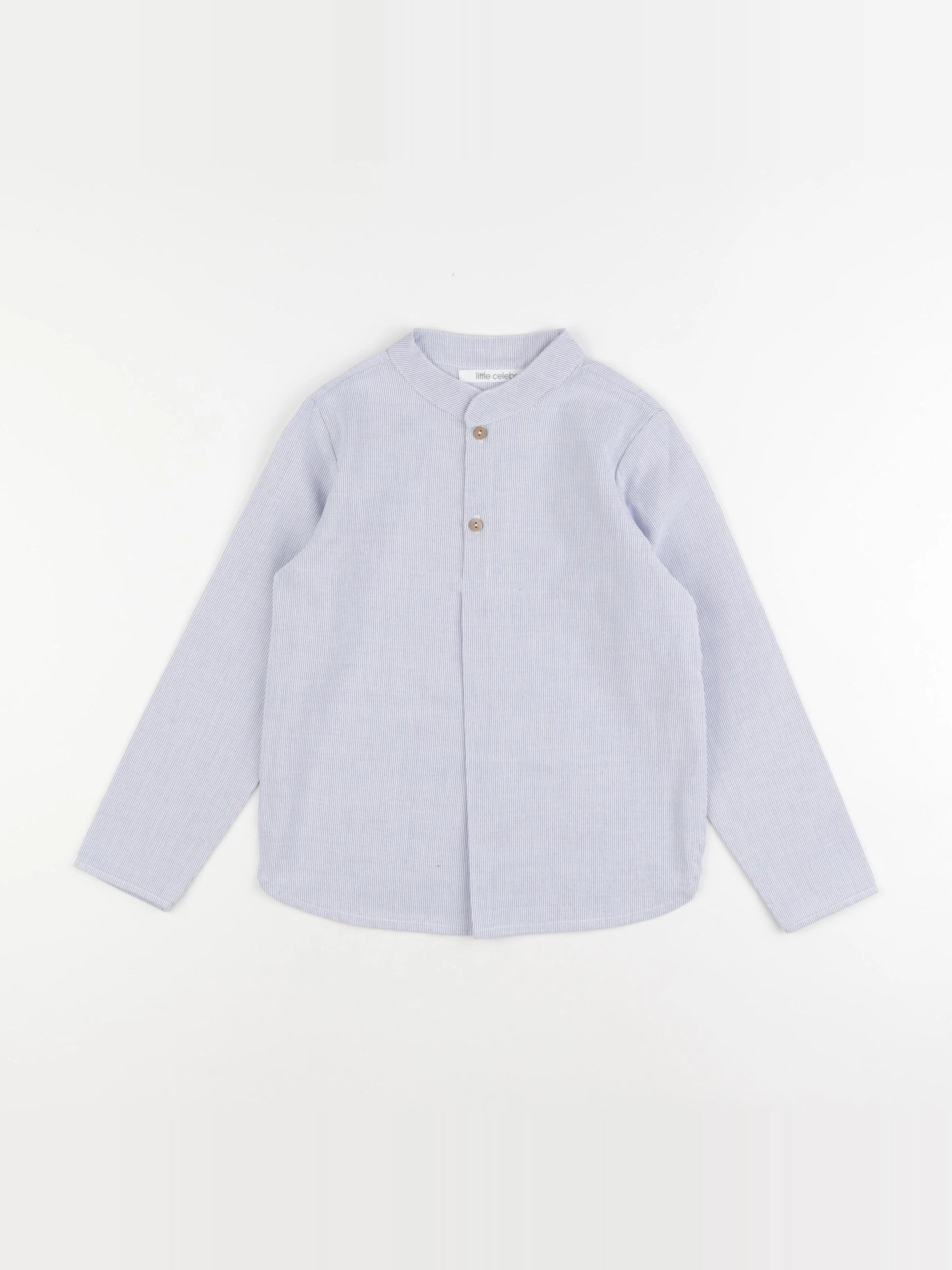 Little Celebs - chemise bleu - 6 ans
