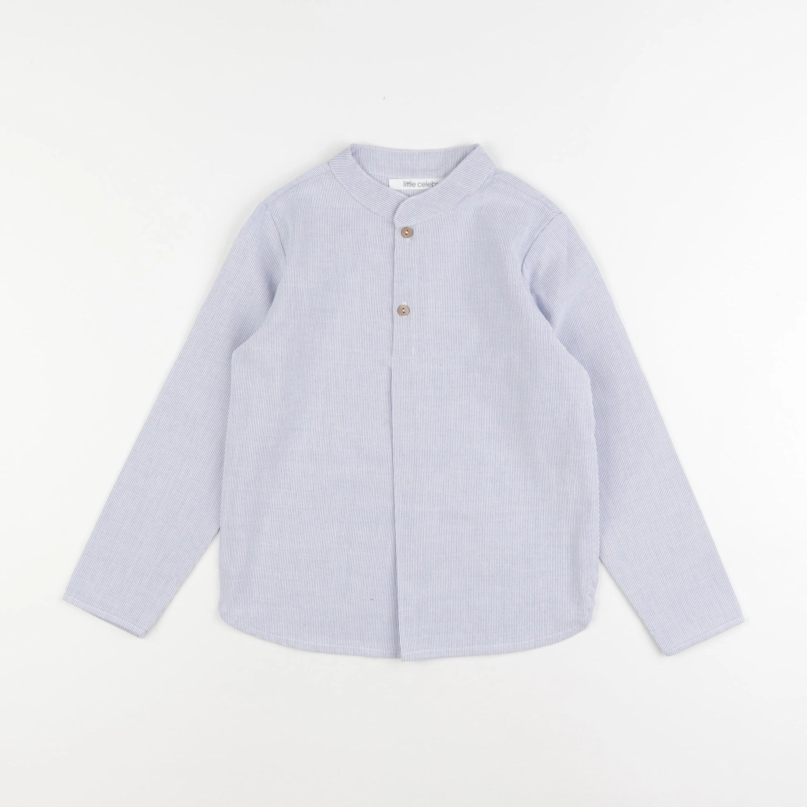 Little Celebs - chemise bleu - 6 ans
