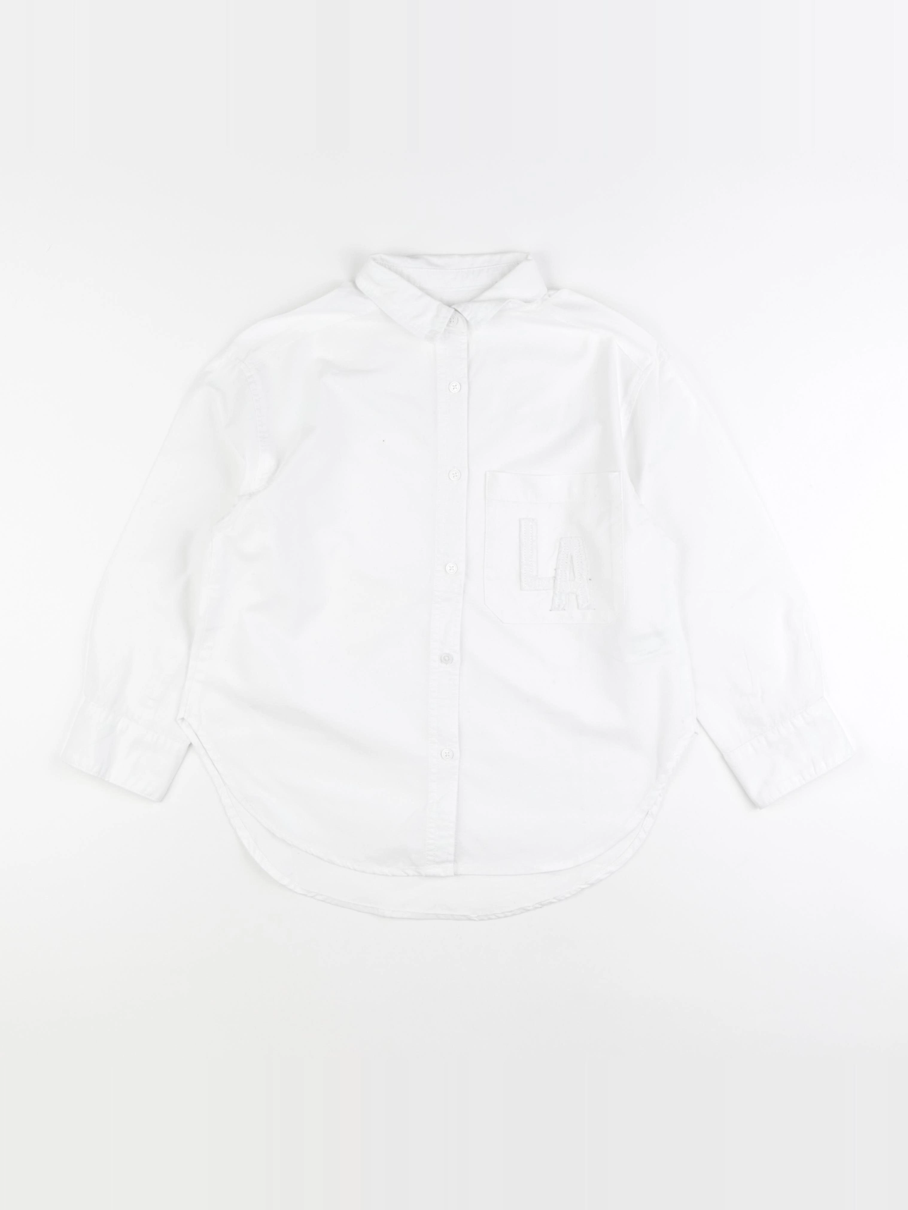 Zara - chemise blanc - 8/9 ans