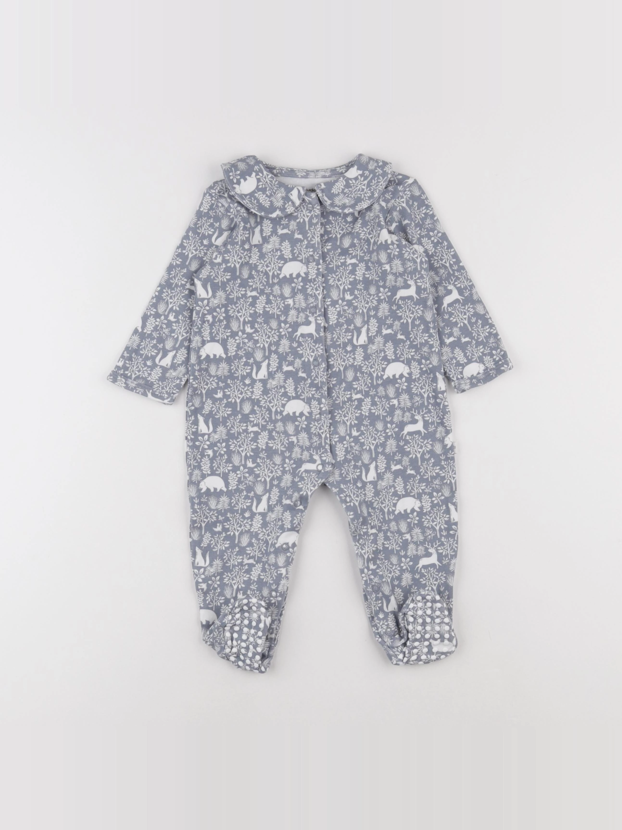 Vertbaudet - ensemble beige - 9 mois