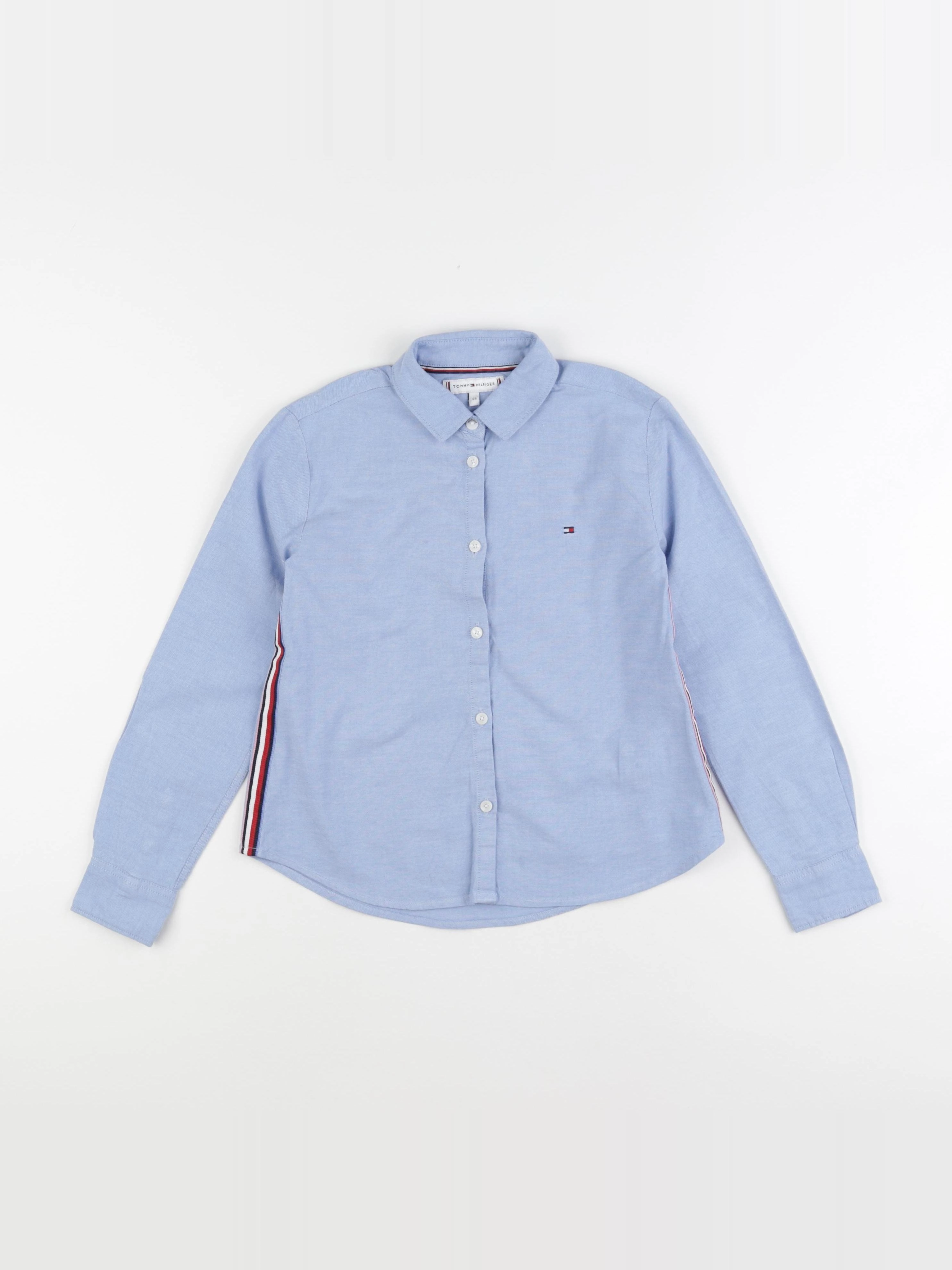 Tommy Hilfiger - chemise bleu - 8 ans