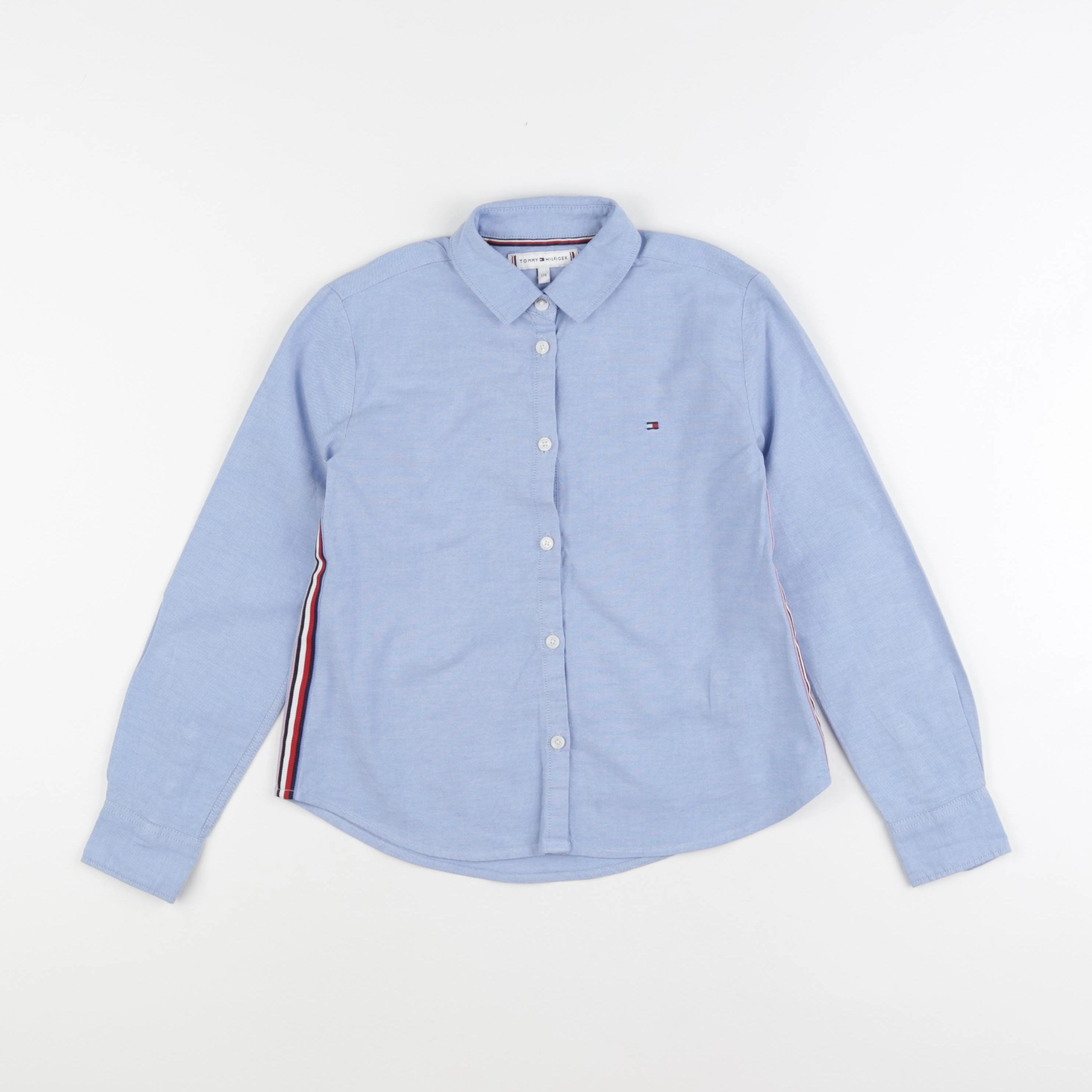 Tommy Hilfiger - chemise bleu - 8 ans