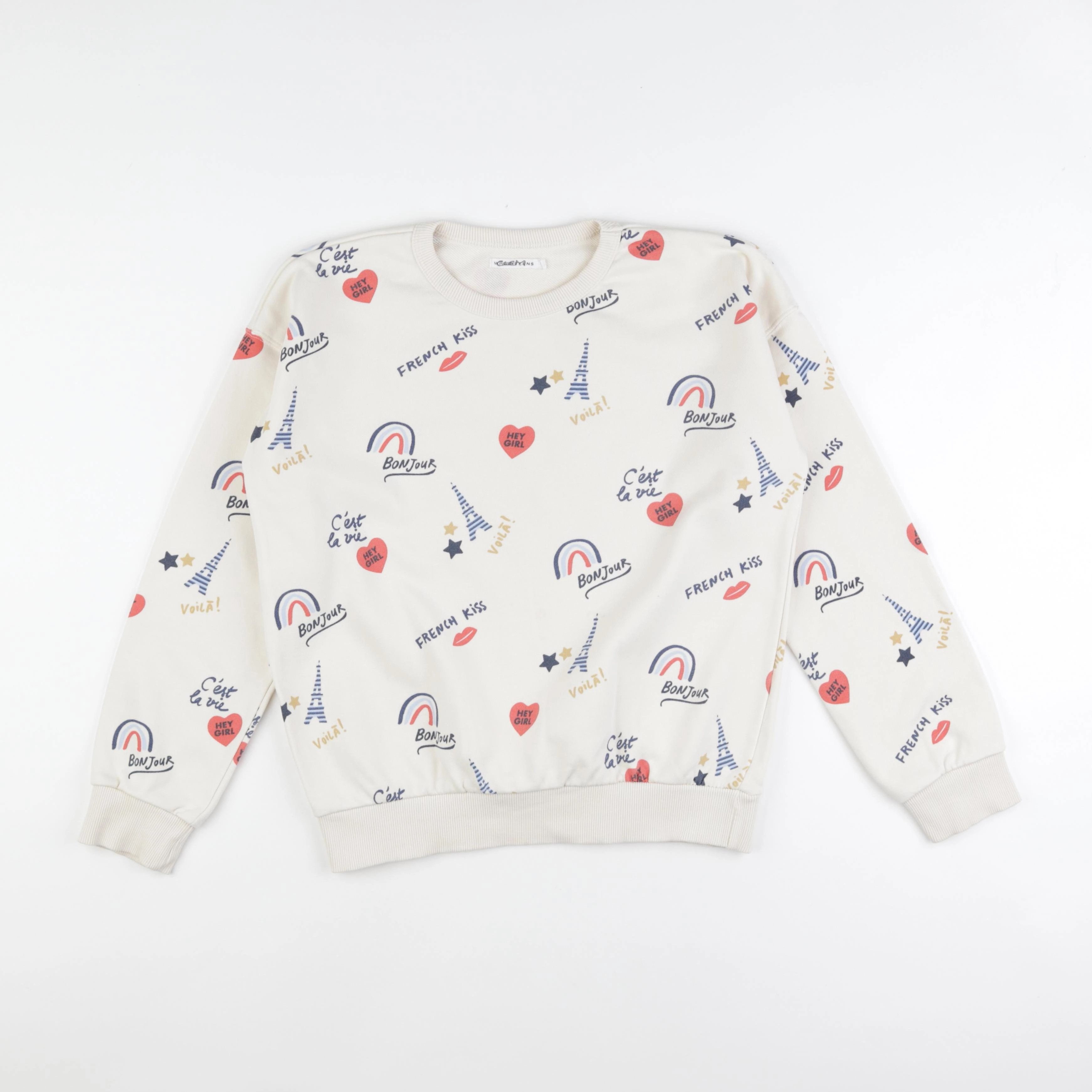 Monoprix - sweat multicolore - 14 ans