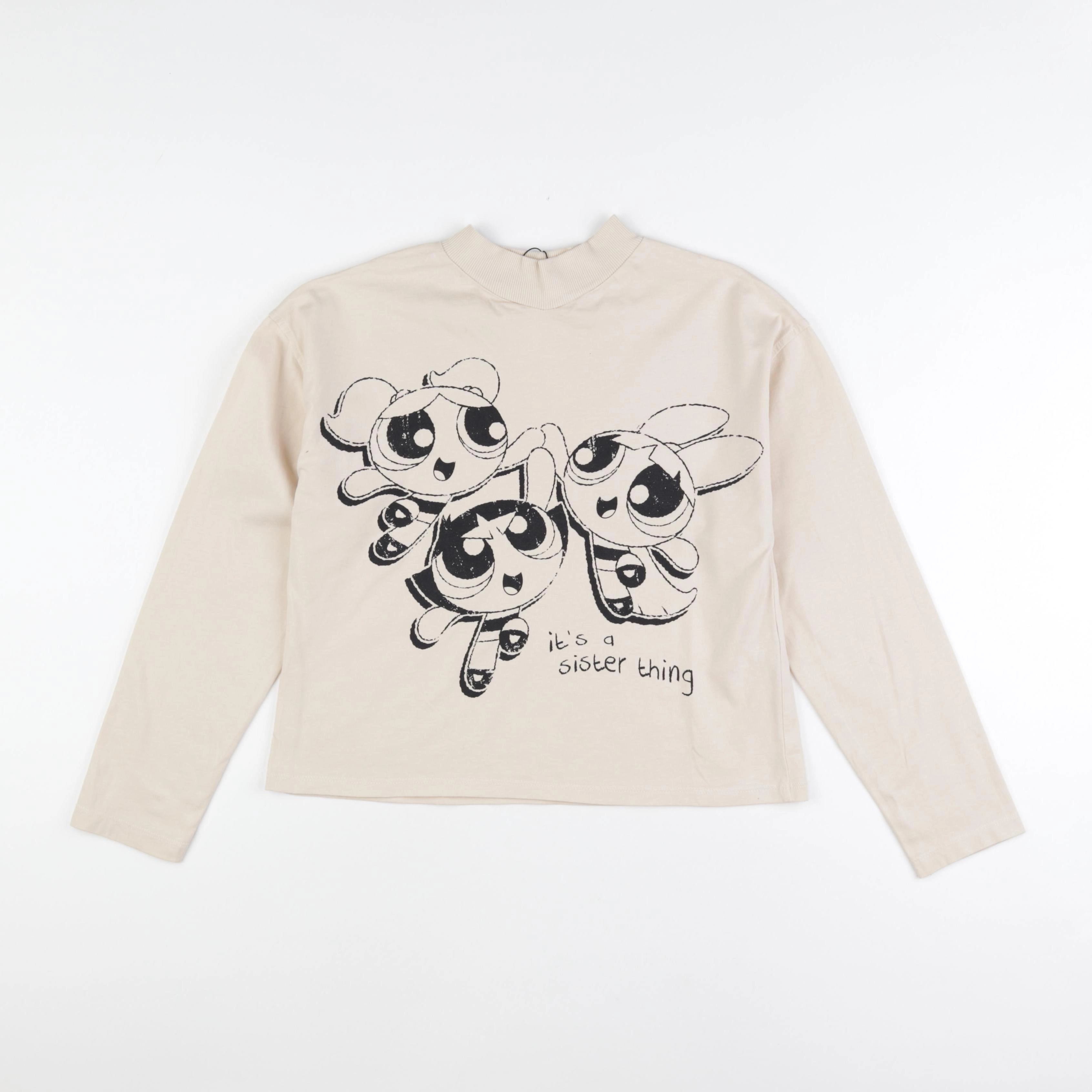 Zara - tee-shirt beige - 11/12 ans