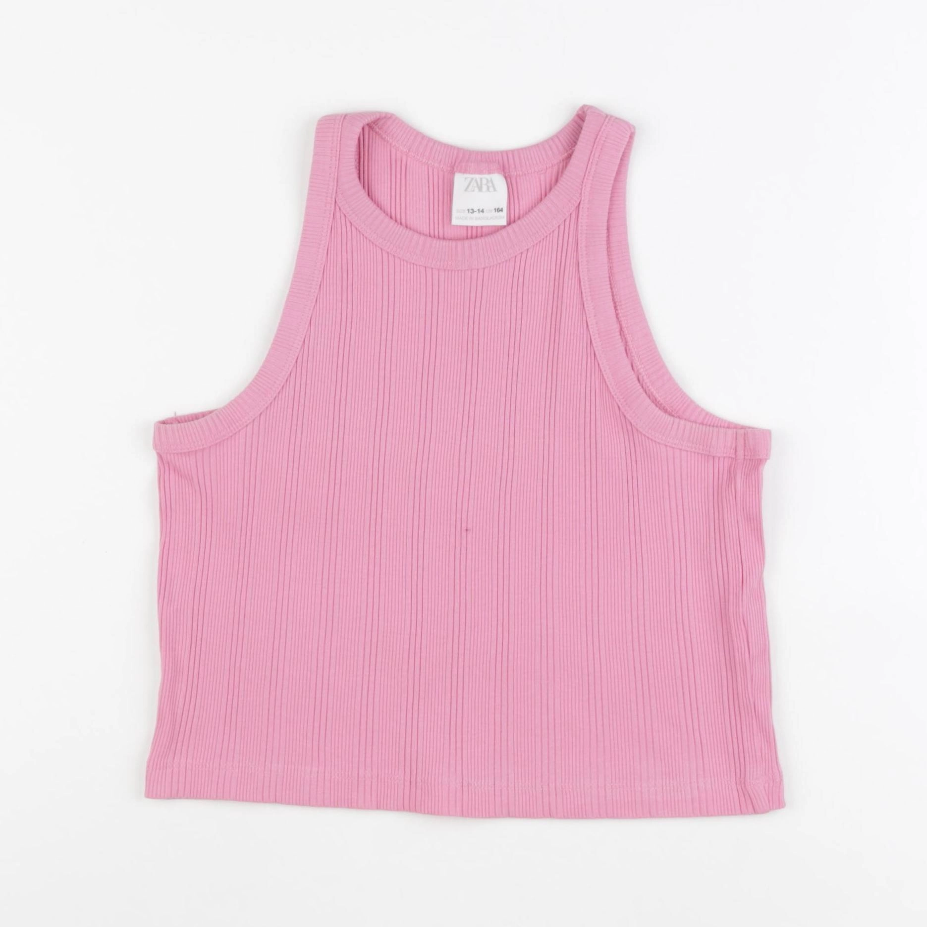 Zara - débardeur court rose - 13/14 ans