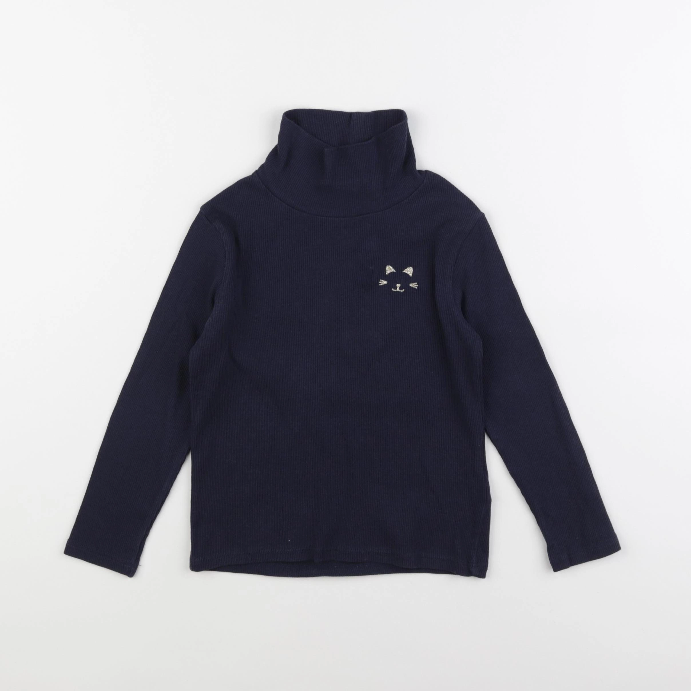 Vertbaudet - sous-pull bleu - 5 ans