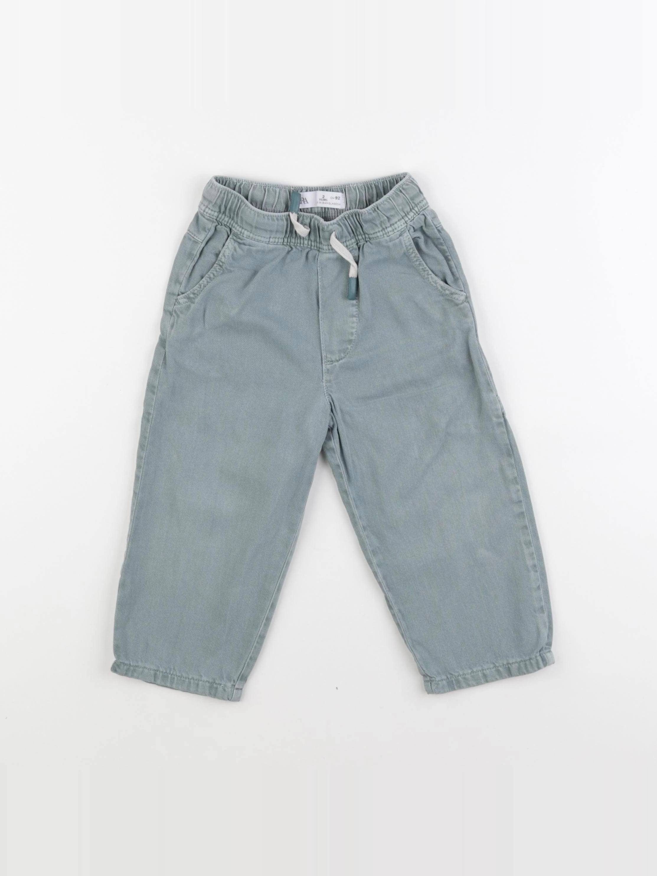 Zara - jean vert - 2 ans