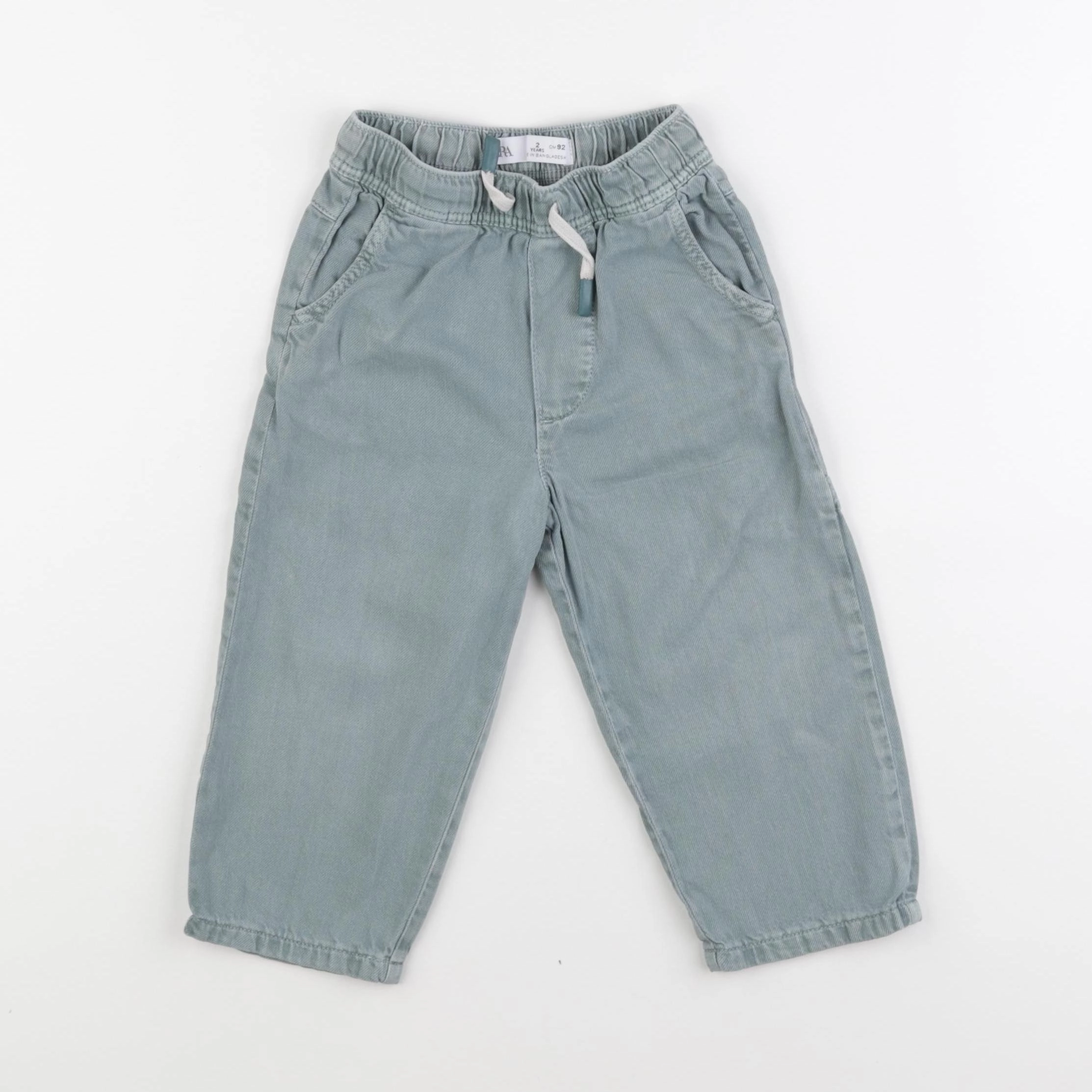 Zara - jean vert - 2 ans