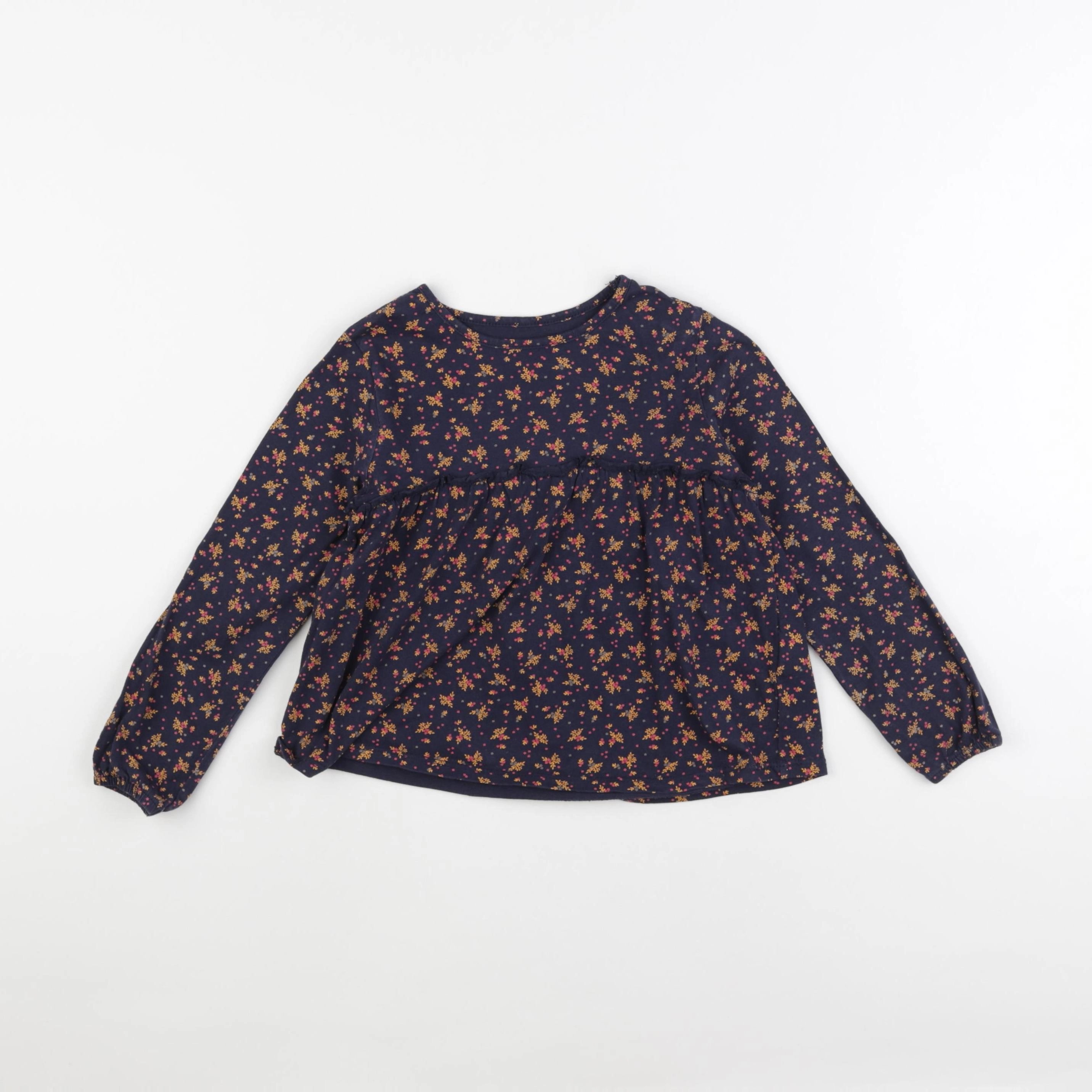 Vertbaudet - tee-shirt bleu - 5 ans