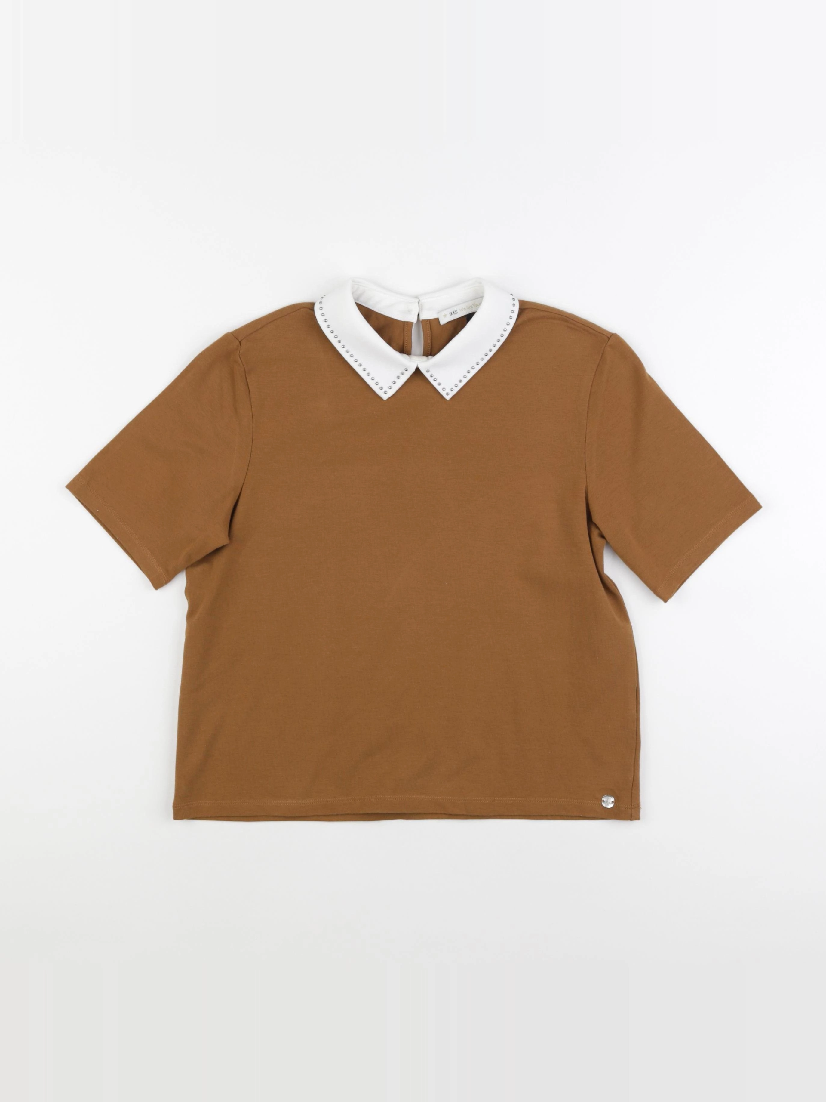 IKKS - tee-shirt marron - 12 ans