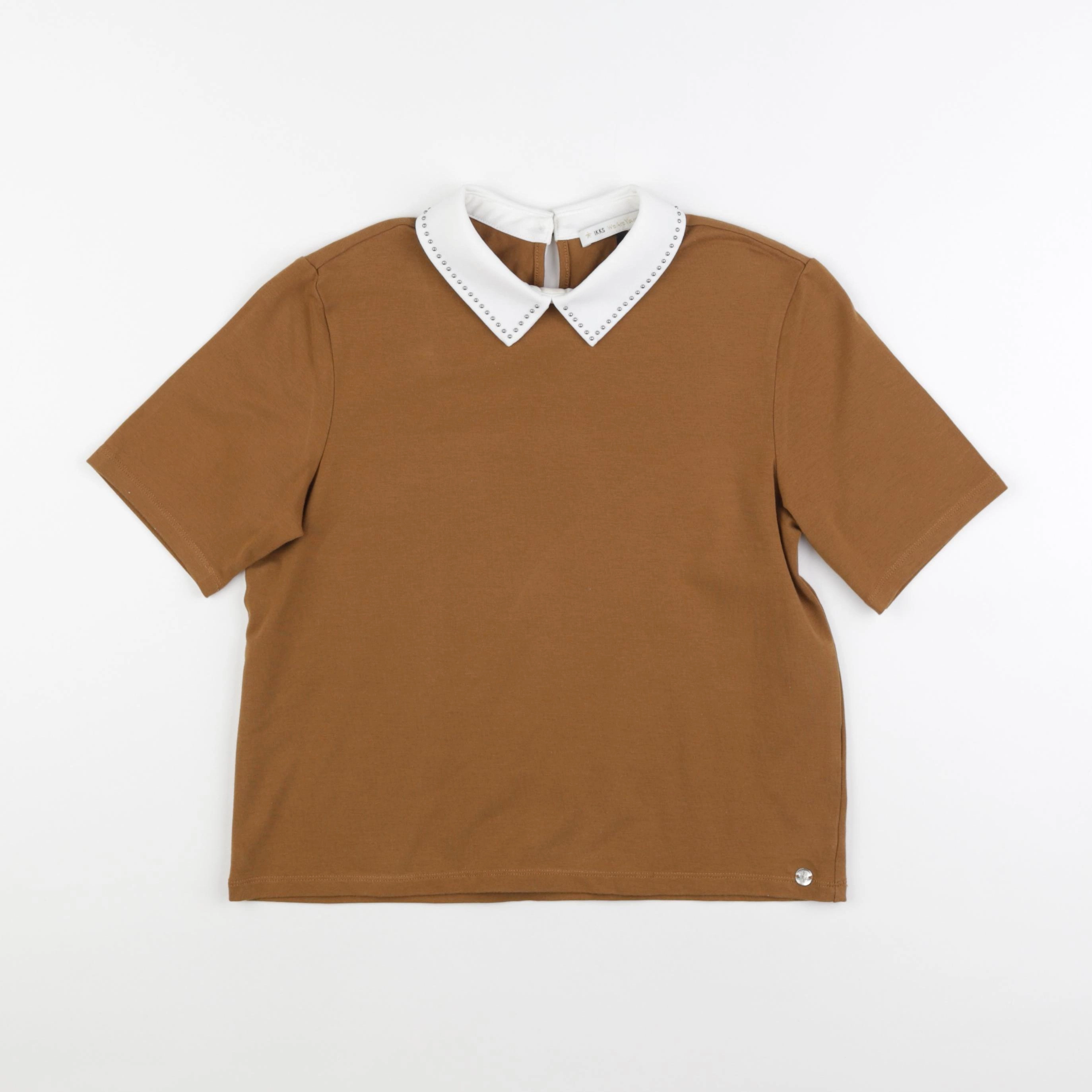 IKKS - tee-shirt marron - 12 ans