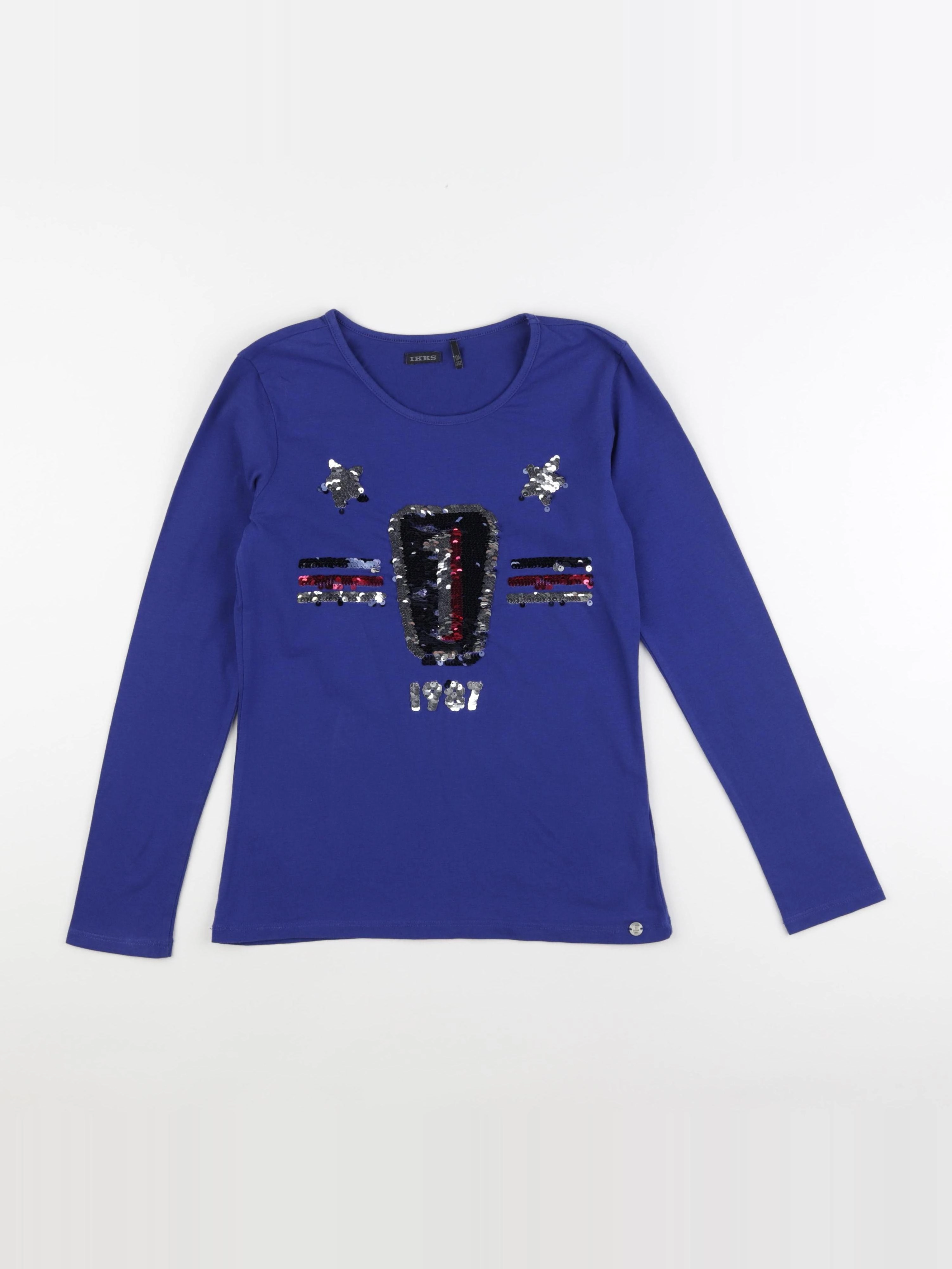 IKKS - tee-shirt bleu - 12 ans