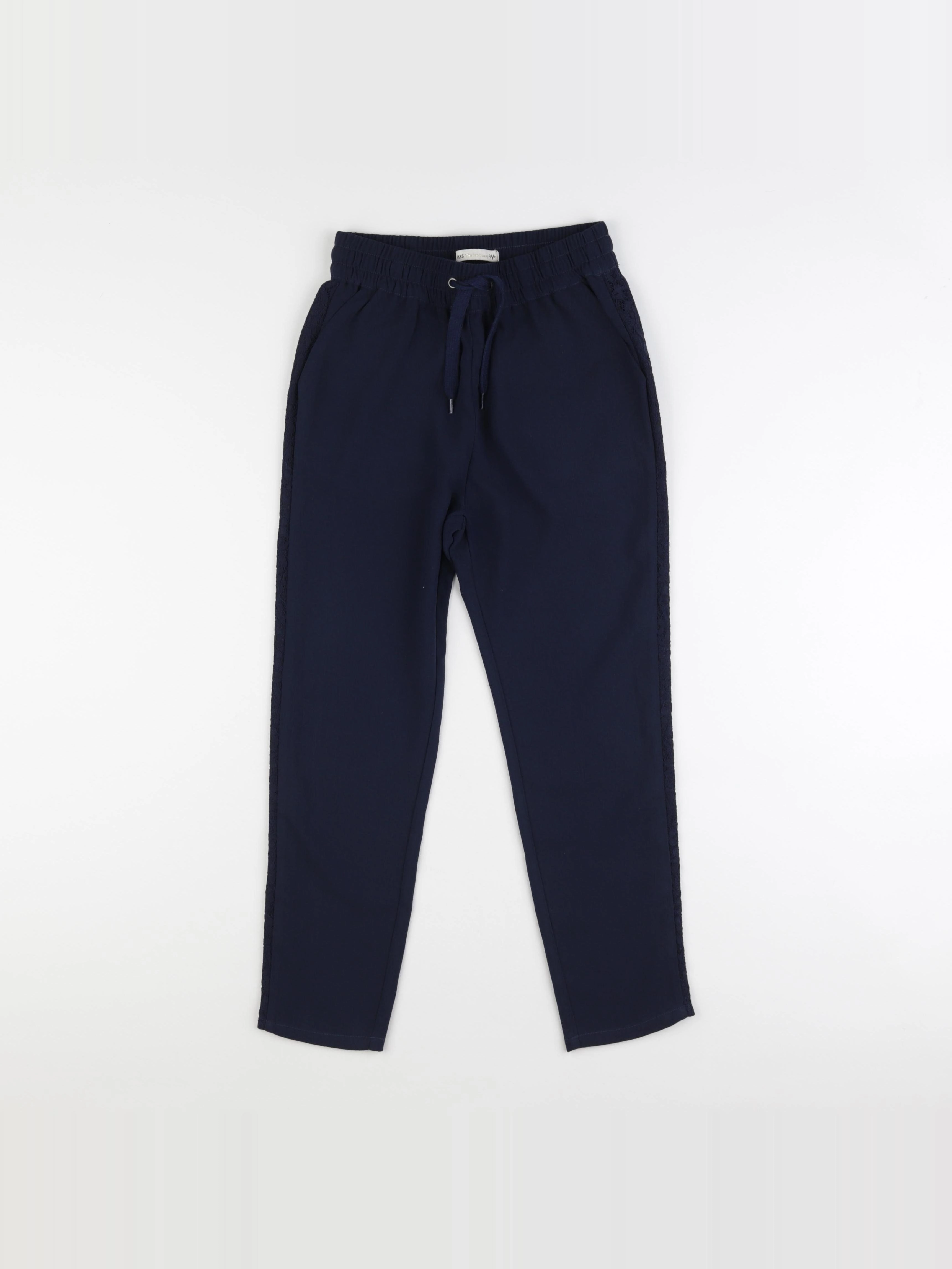 IKKS - pantalon bleu - 10 ans