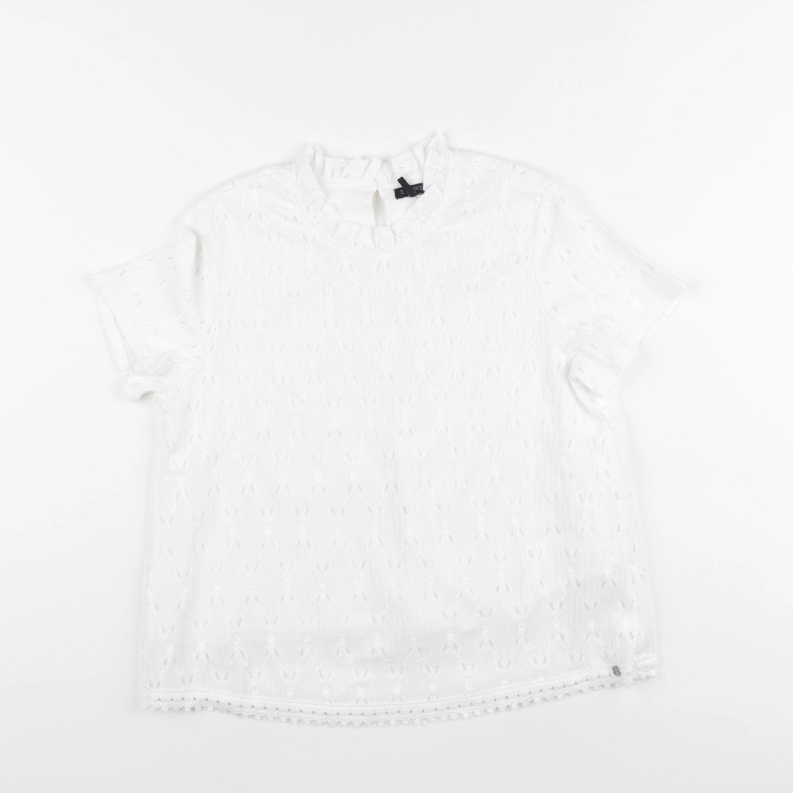 IKKS - blouse blanc - 12 ans