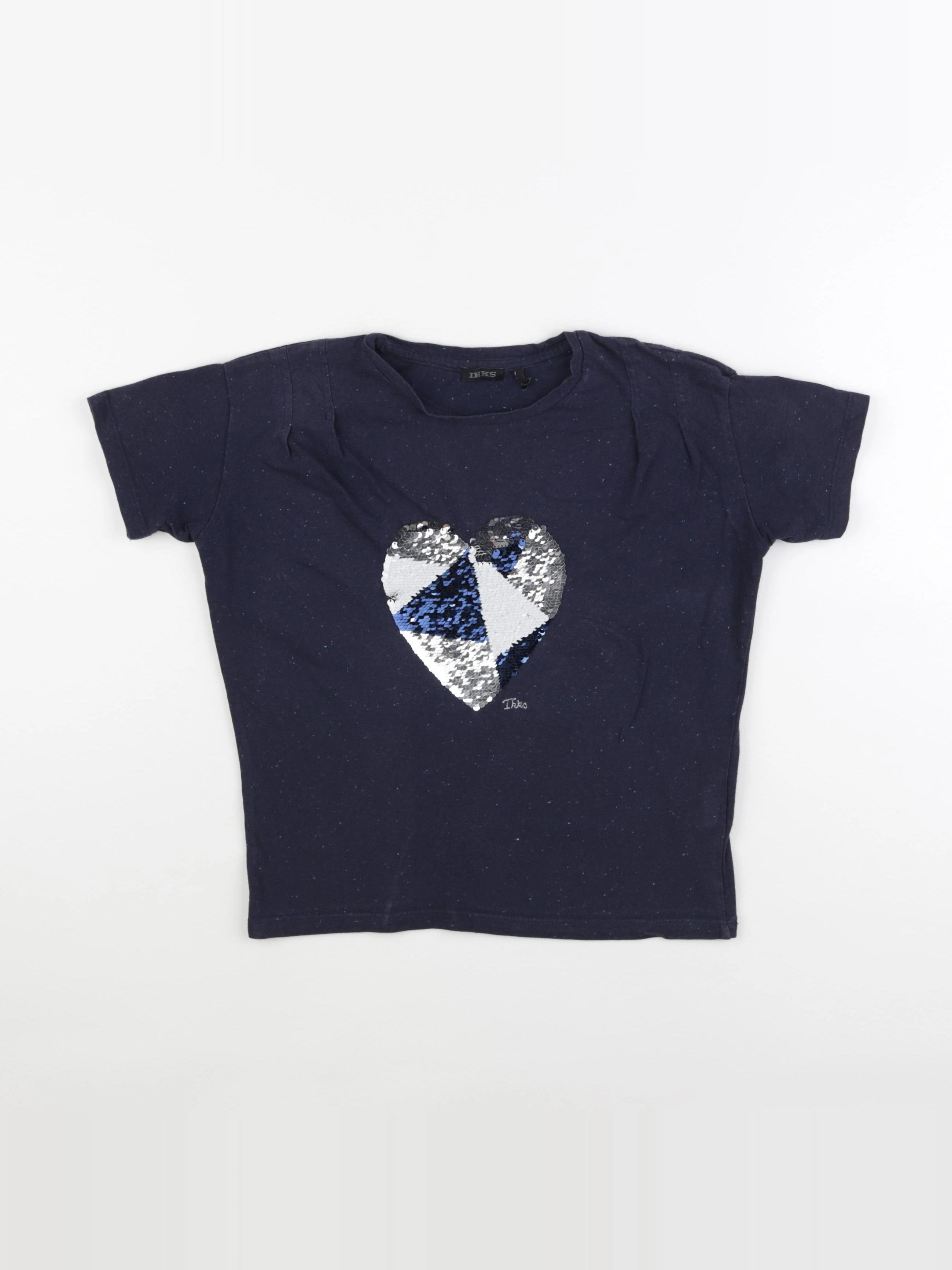 IKKS - tee-shirt bleu - 10 ans