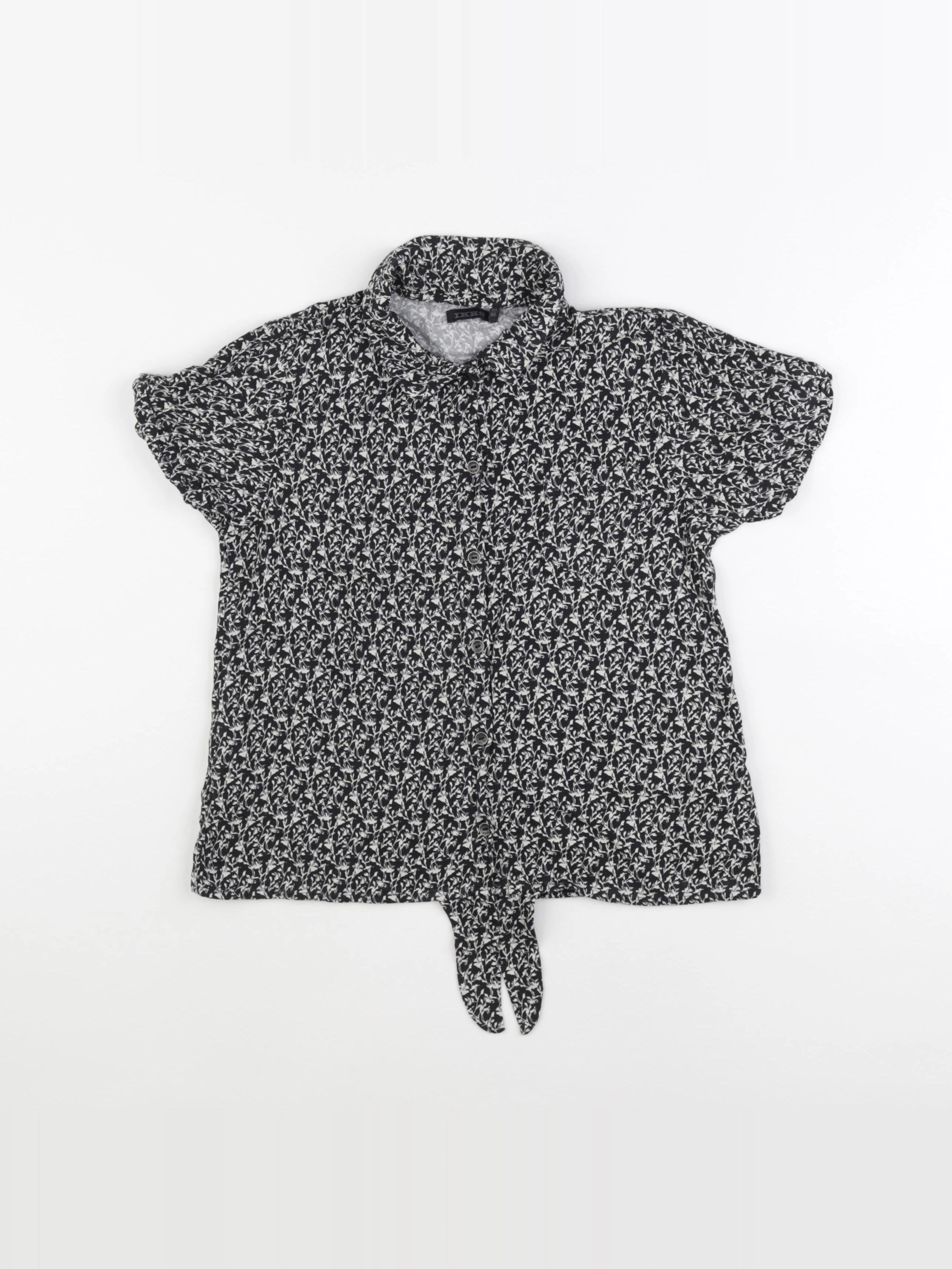 IKKS - blouse noir - 10 ans