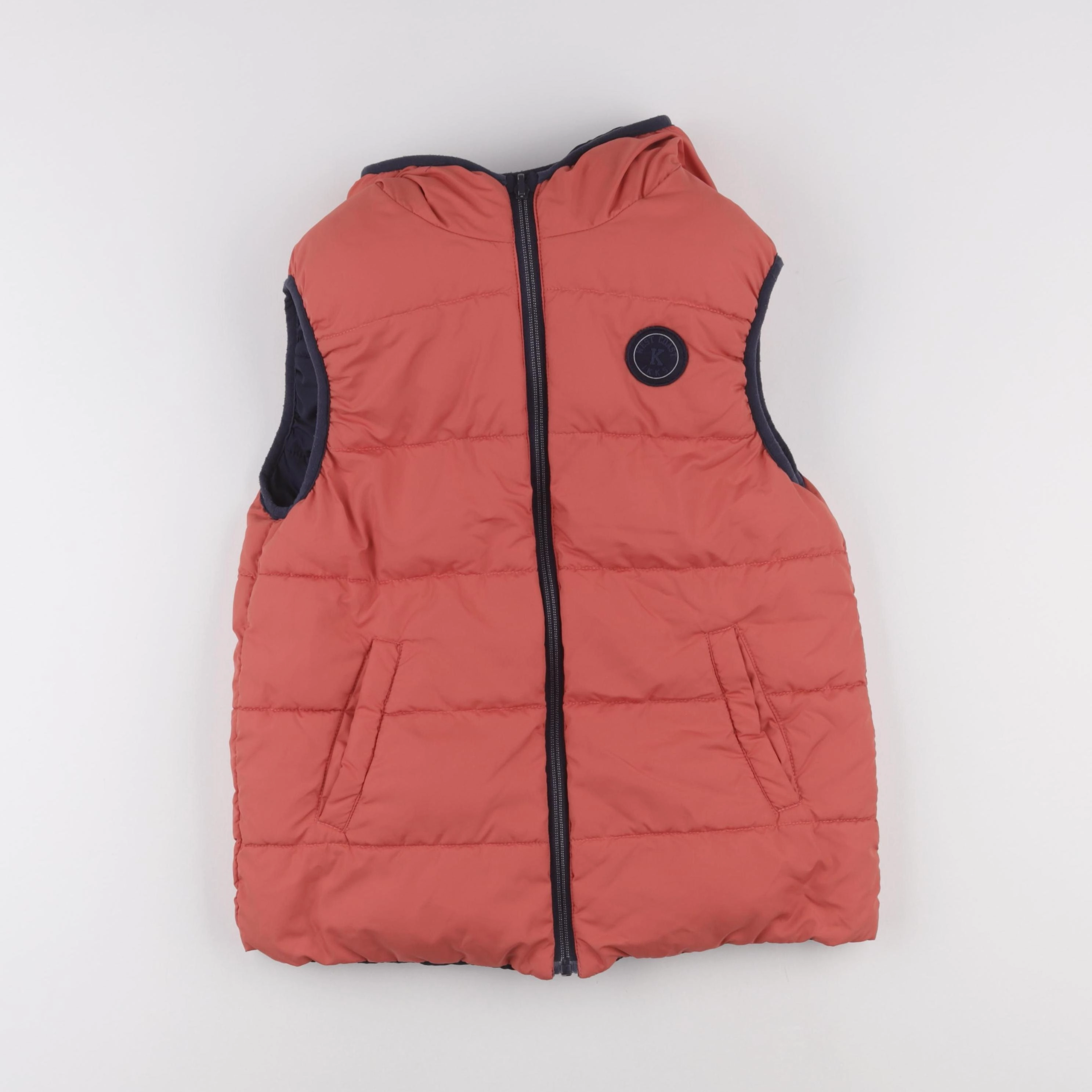 IKKS - doudoune orange, bleu - 12 ans