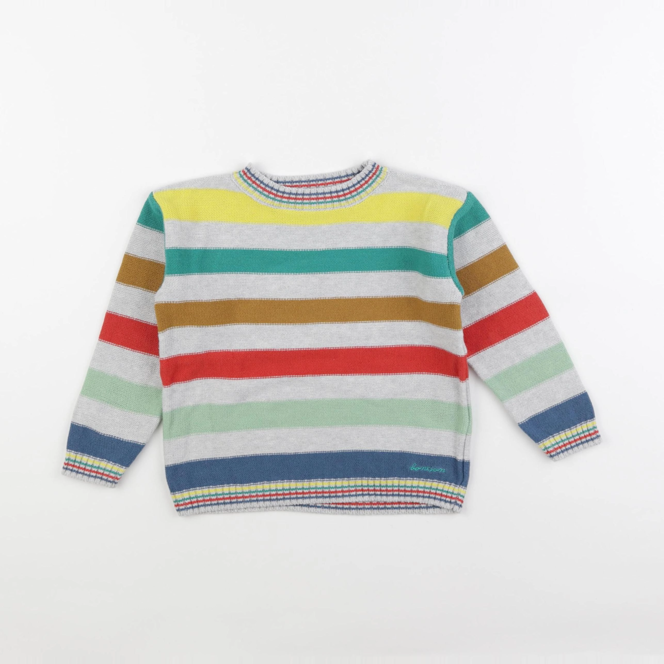 Bonton - pull multicolore - 4 ans