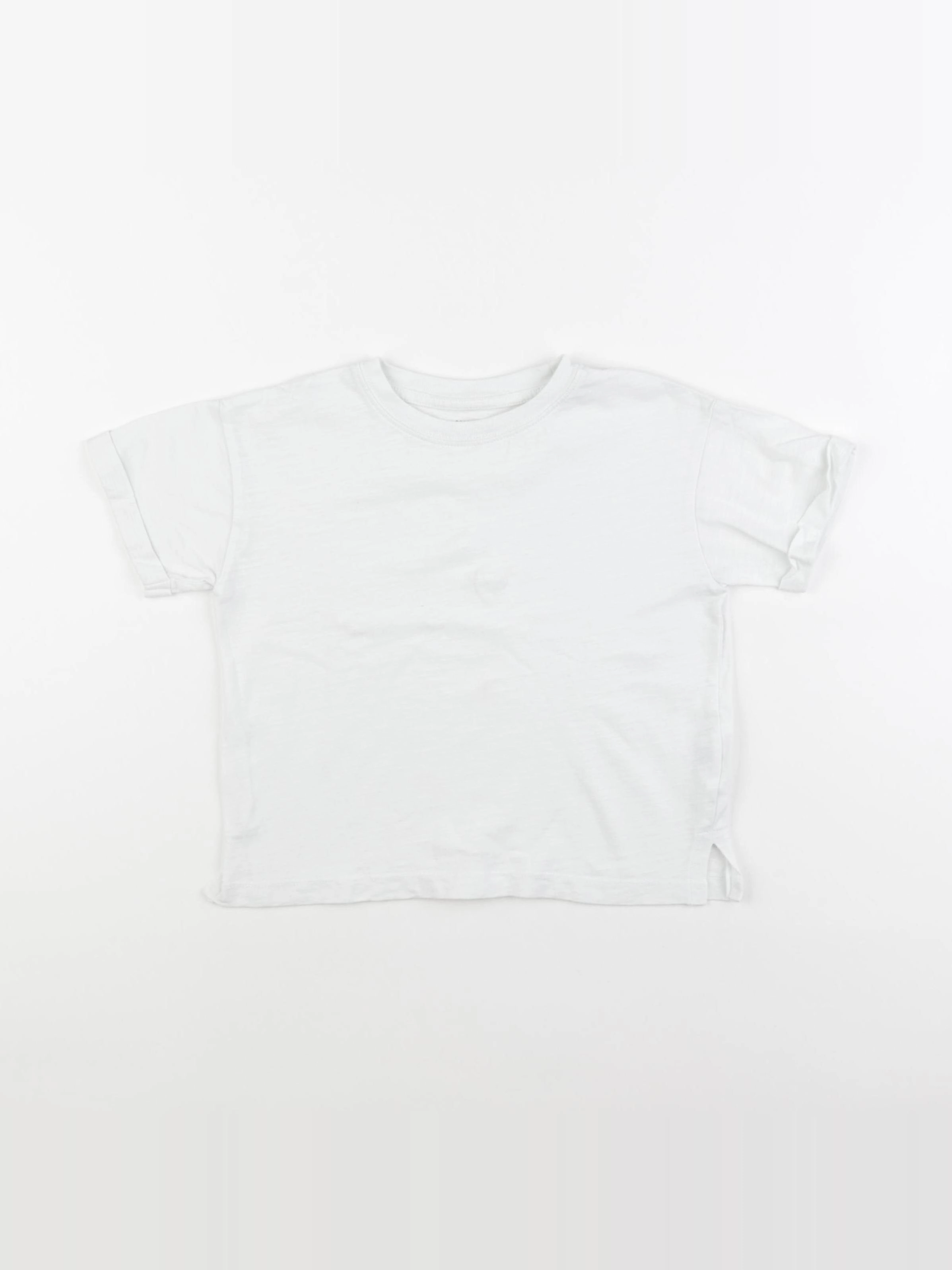 Monoprix - tee-shirt blanc - 5 ans
