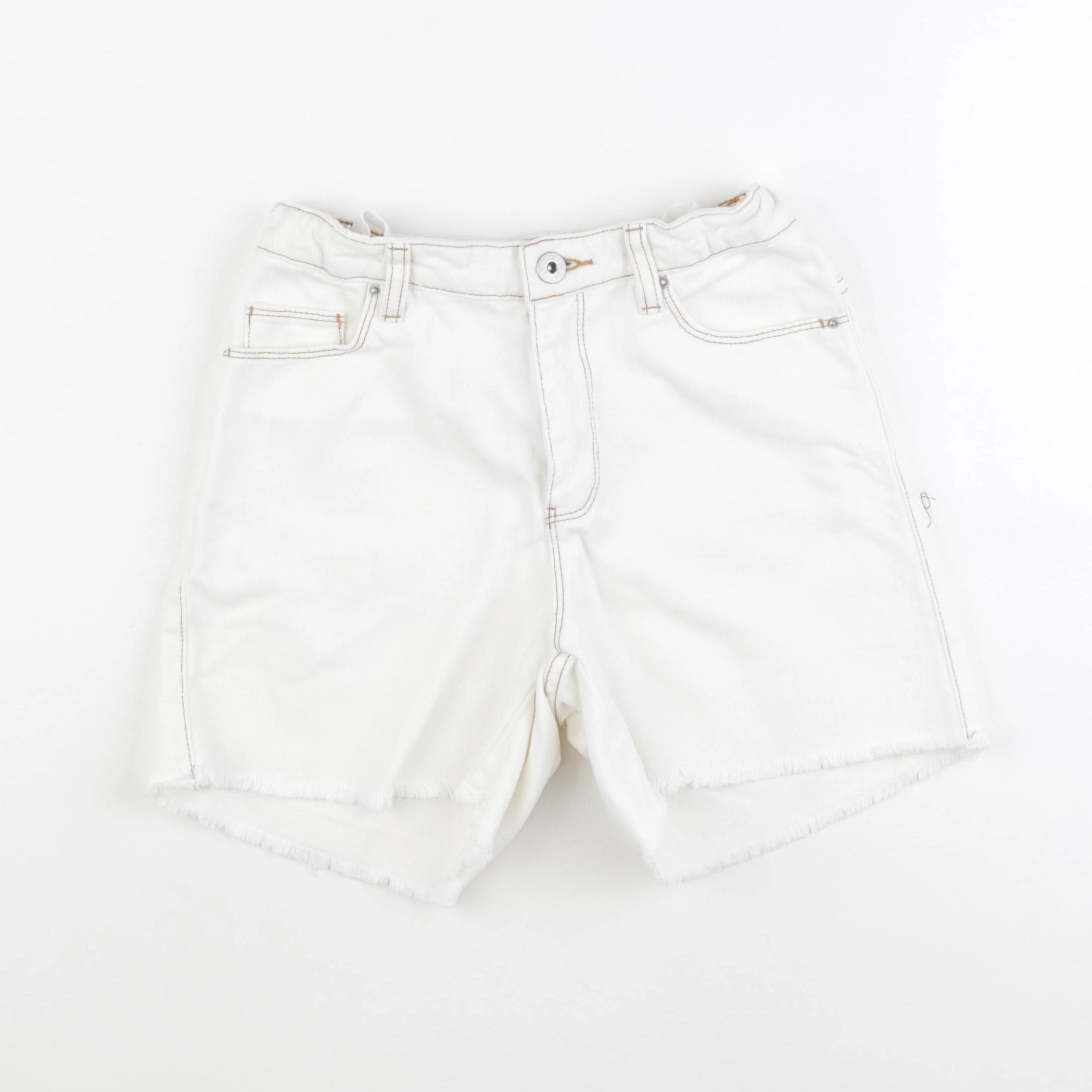 IKKS - short blanc - 10 ans