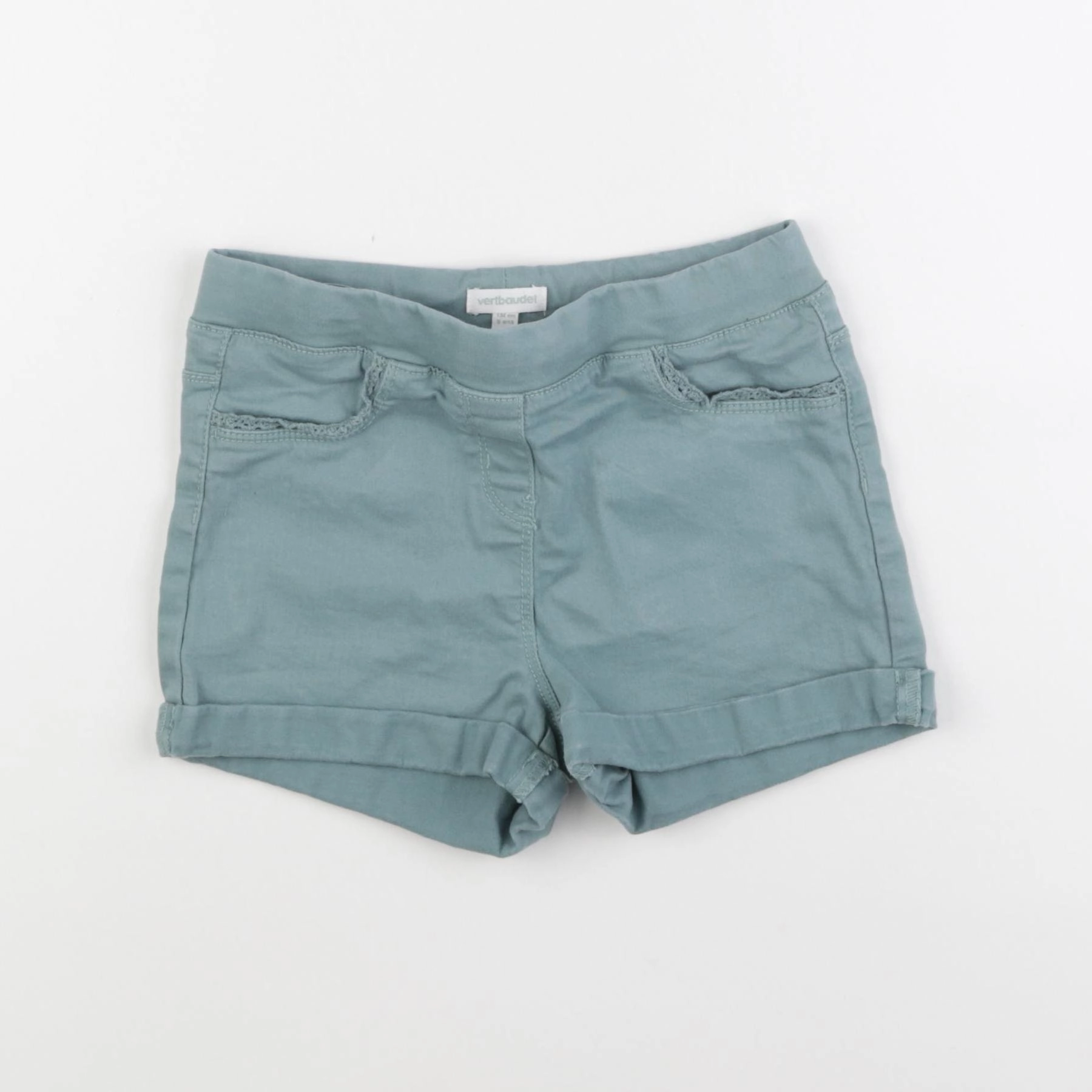 Vertbaudet - short bleu - 9 ans