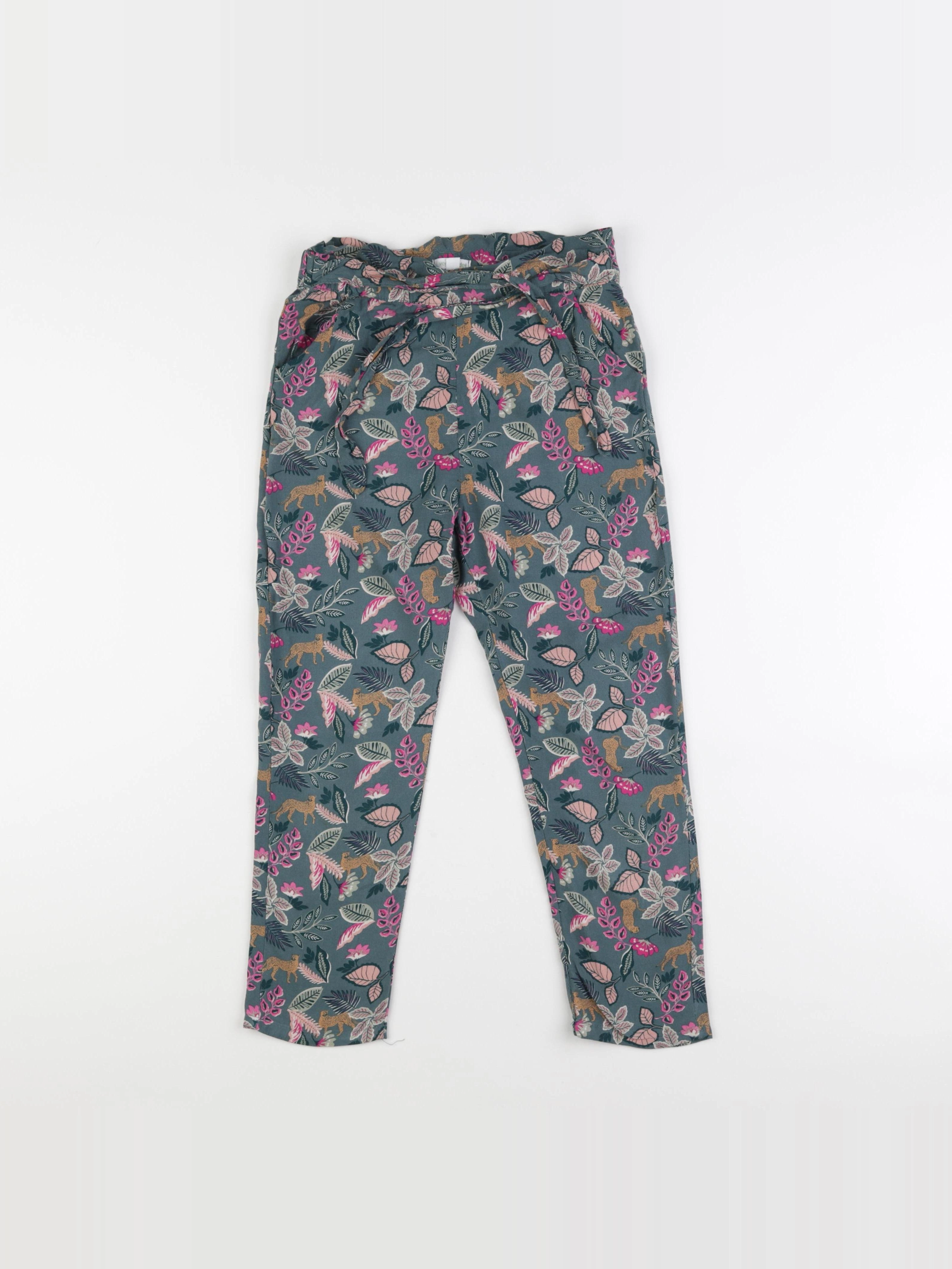 Vertbaudet - pantalon multicolore - 9 ans
