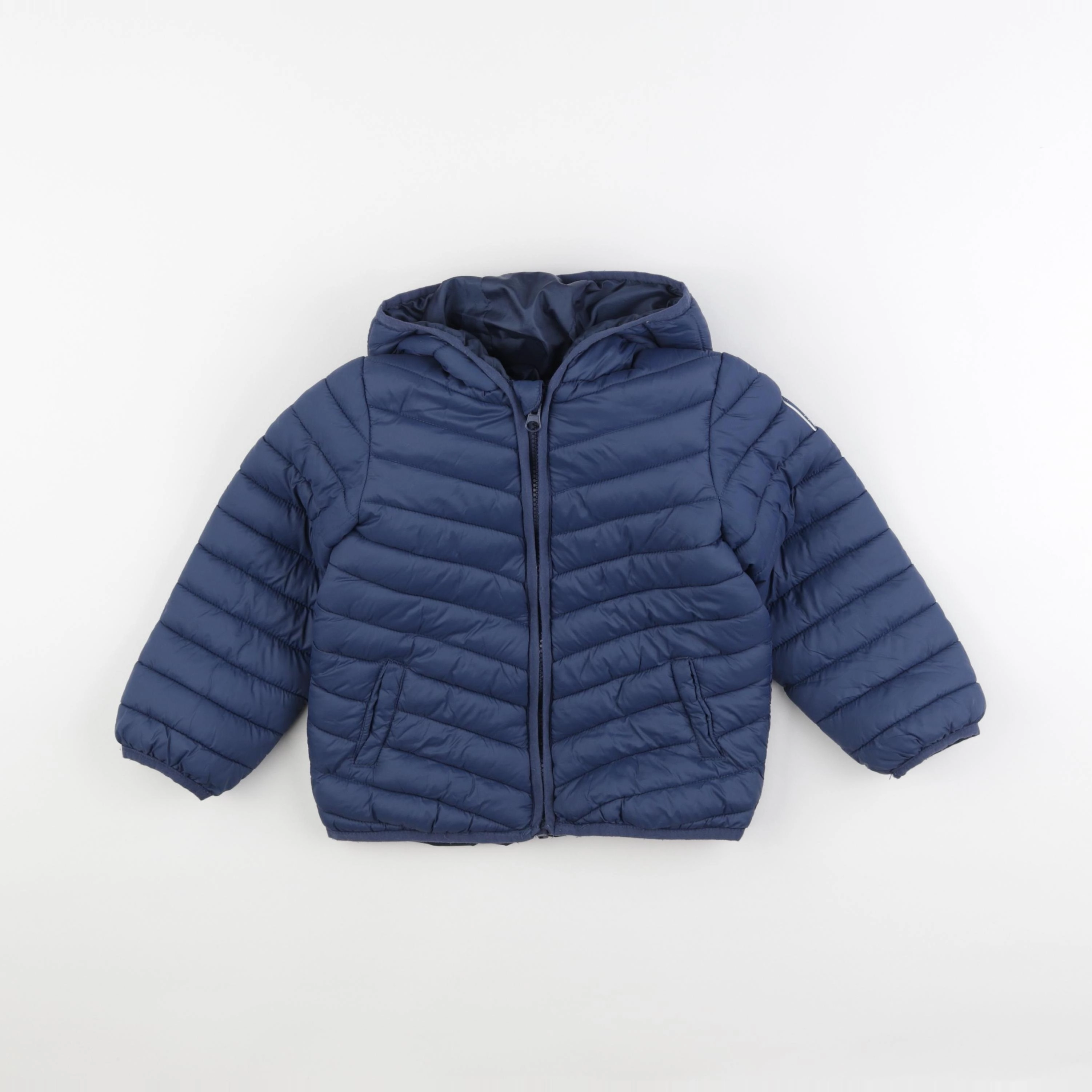 Vertbaudet - doudoune bleu - 4 ans