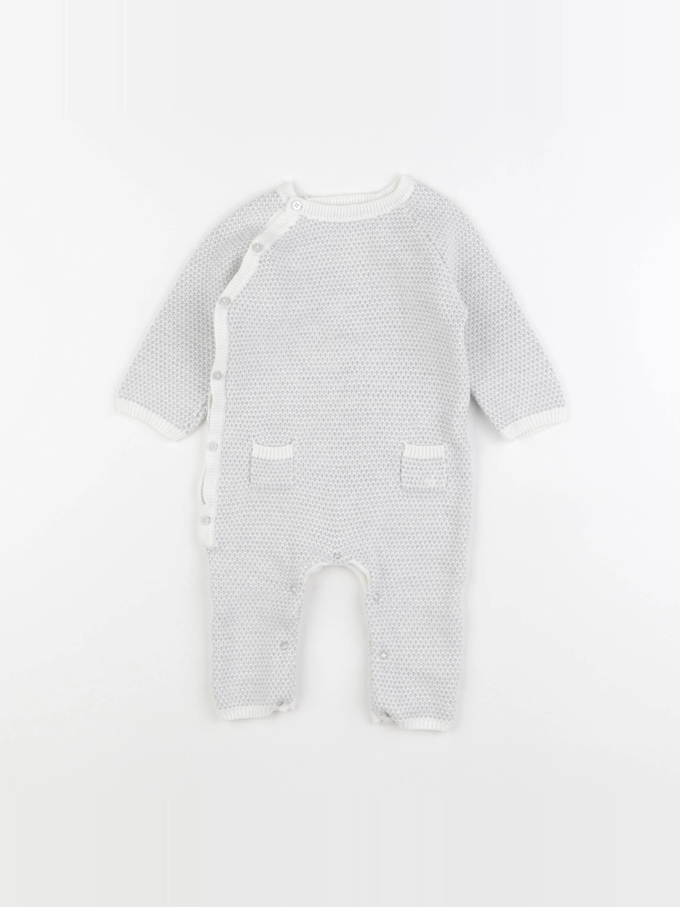 Cyrillus - combinaison gris - 6 mois