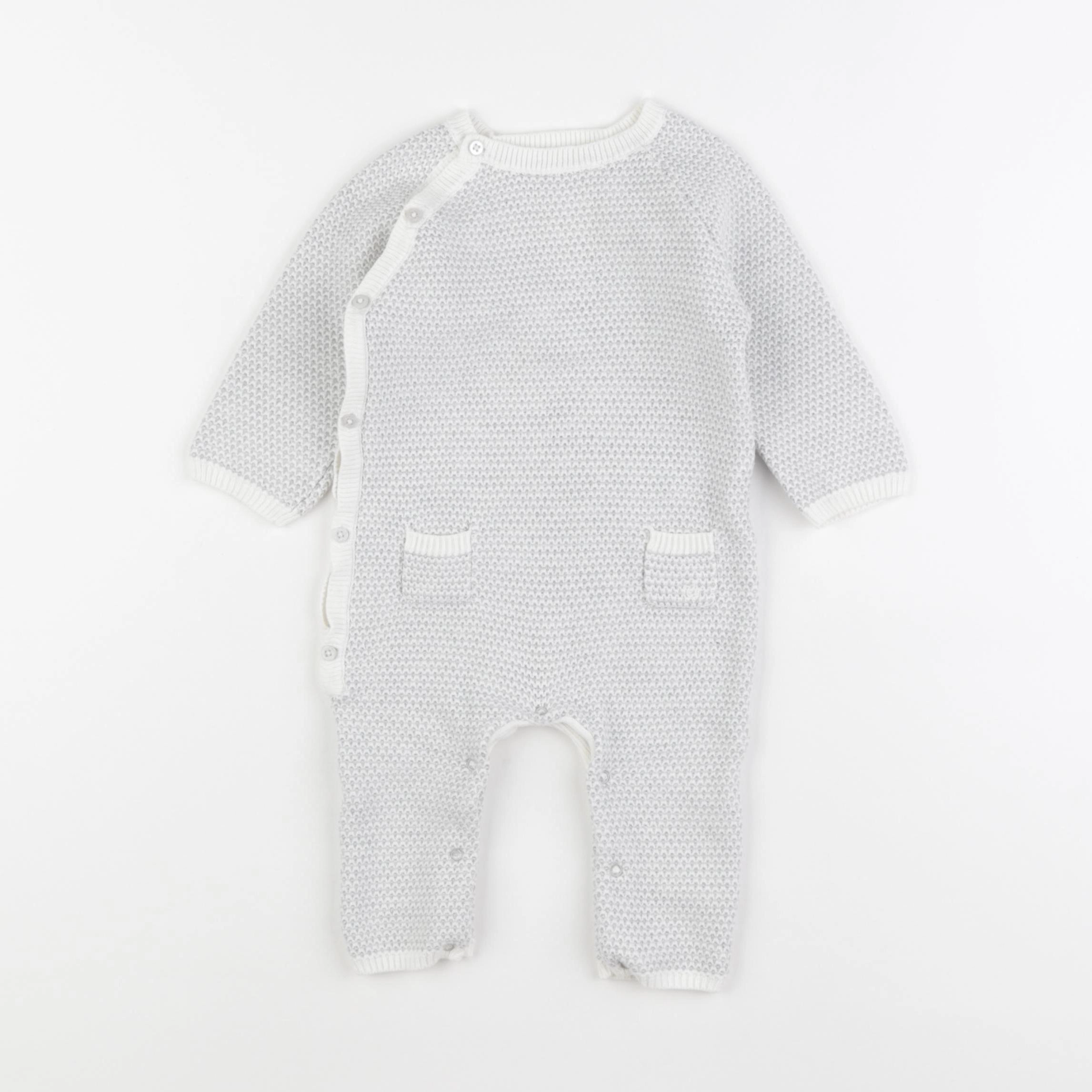 Cyrillus - combinaison gris - 6 mois
