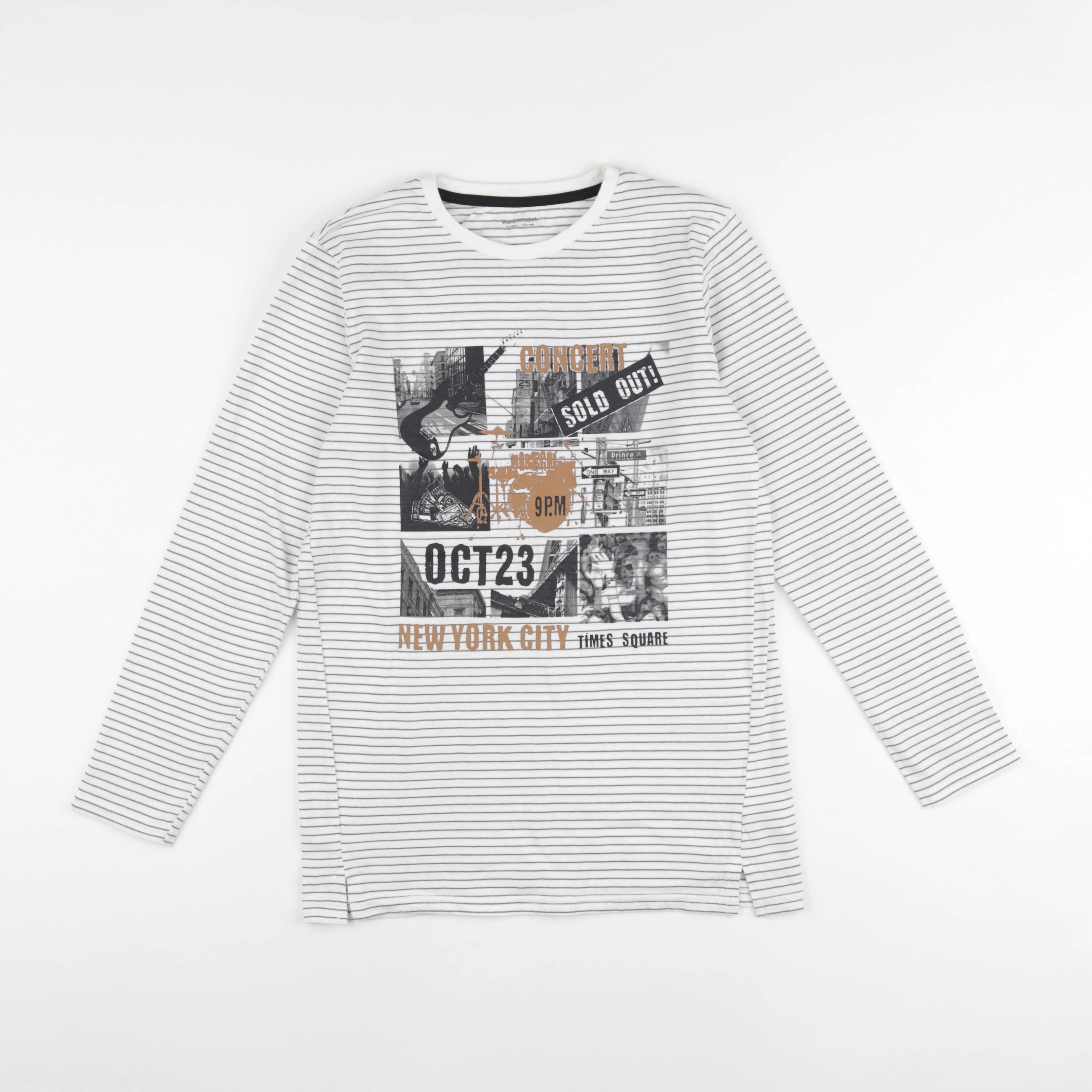 Vertbaudet - tee-shirt blanc - 12 ans