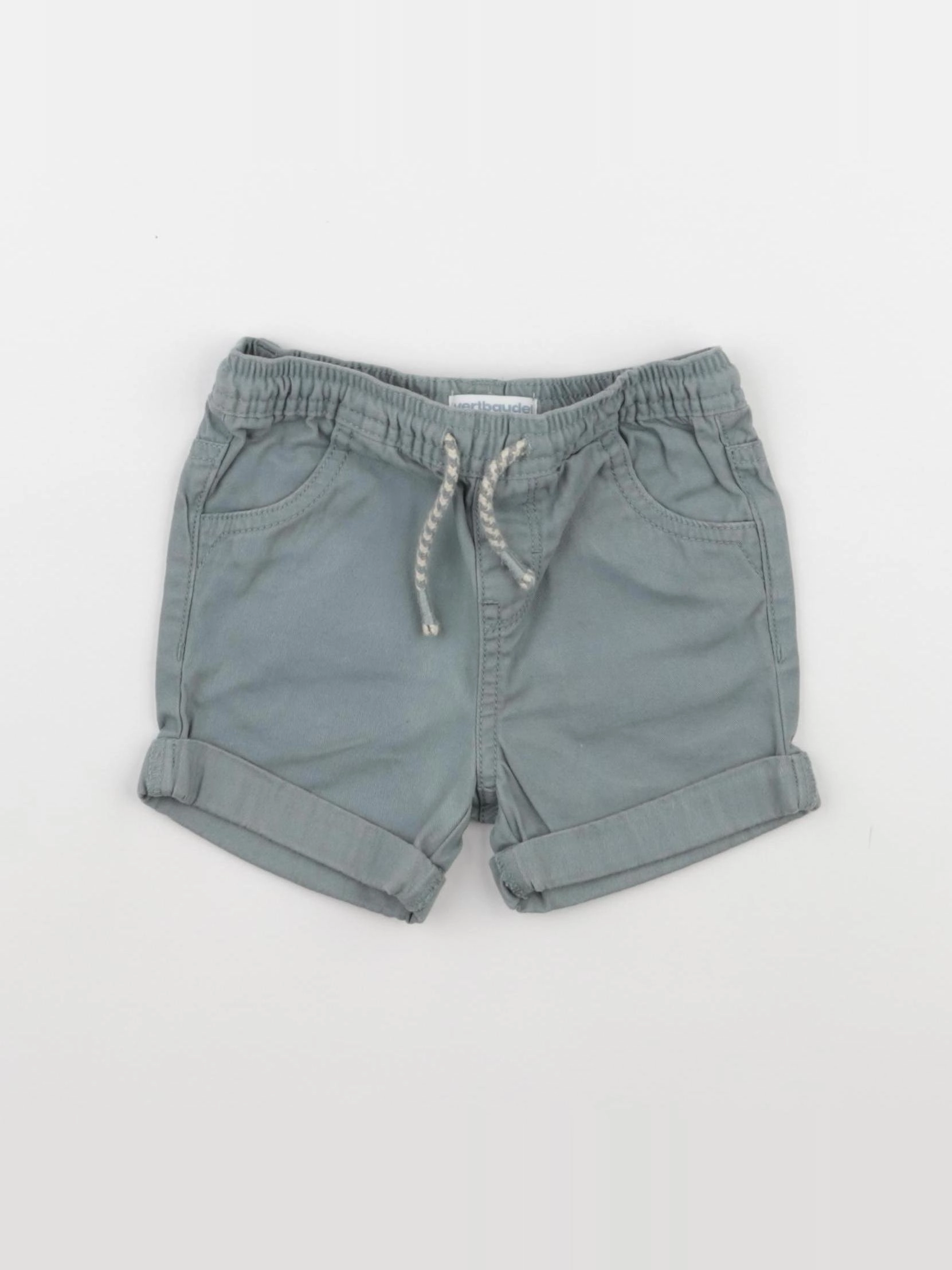 Vertbaudet - short bleu - 18 mois