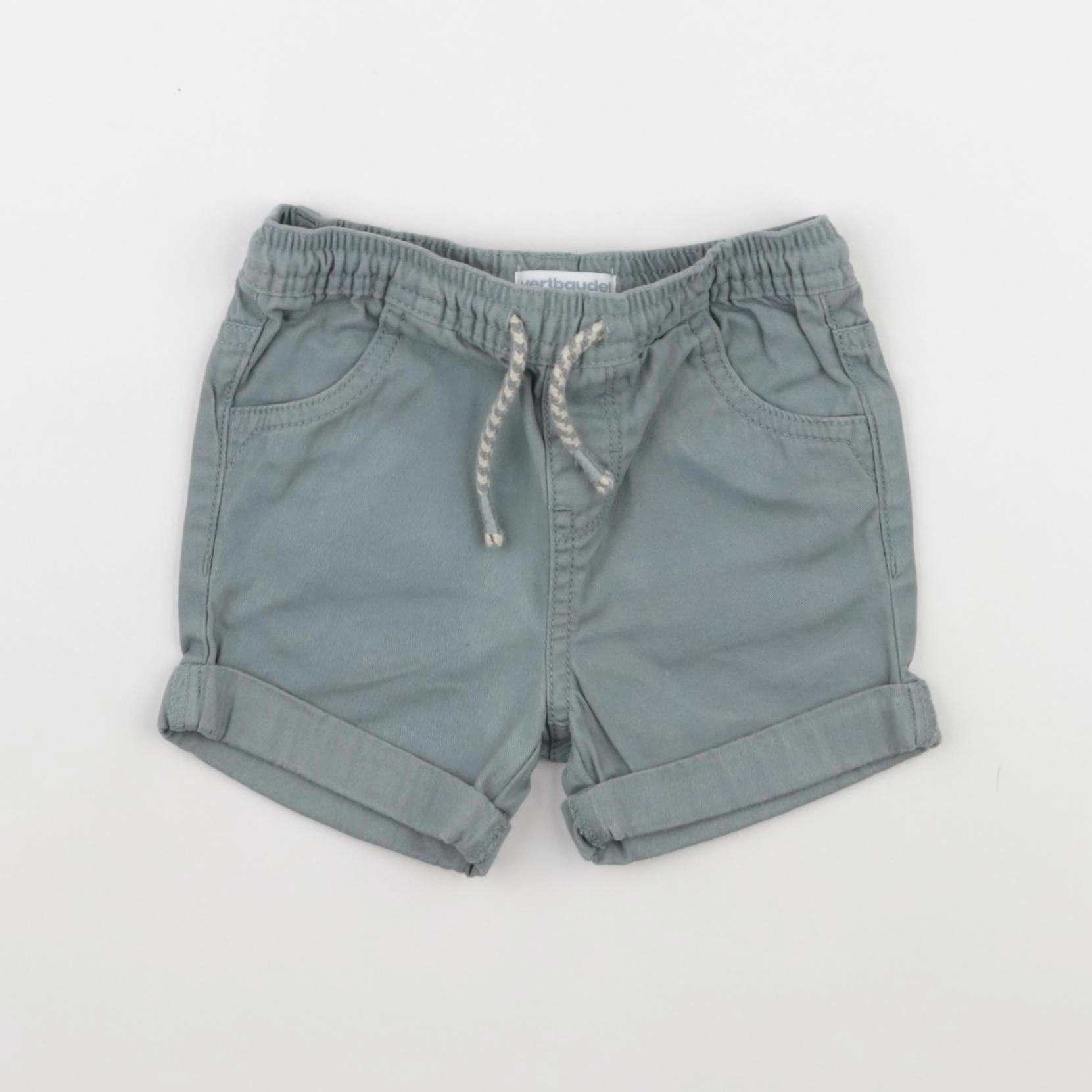 Vertbaudet - short bleu - 18 mois