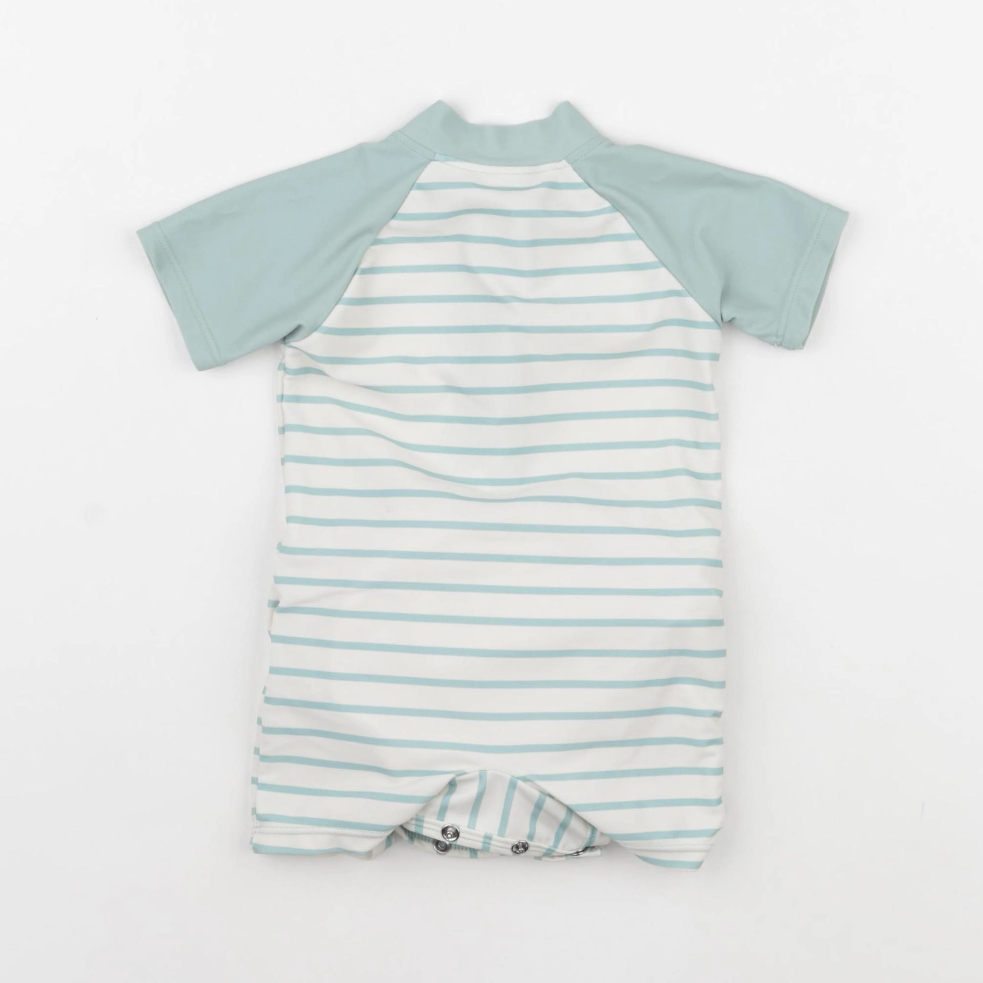 Vertbaudet - combi de bain bleu - 9 mois