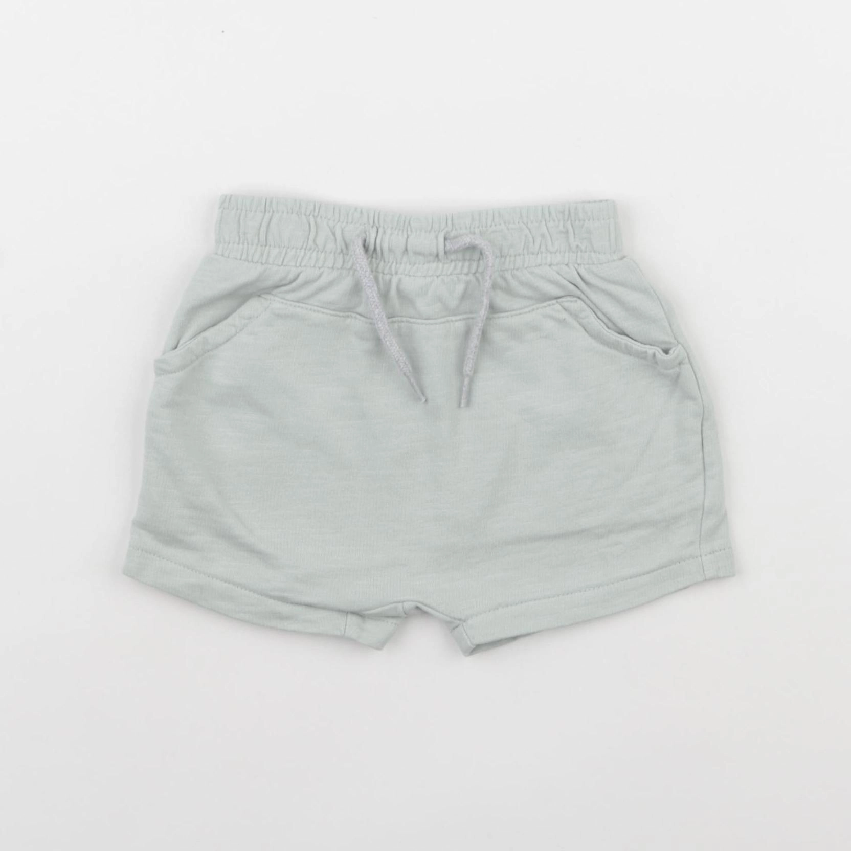 Vertbaudet - short bleu - 9 mois