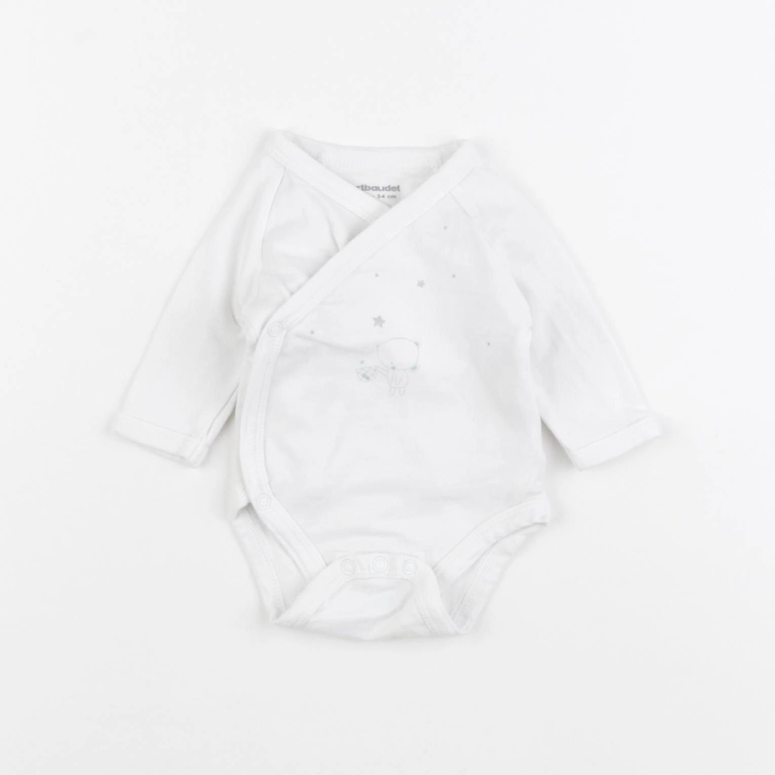 Vertbaudet - body blanc - 1 mois