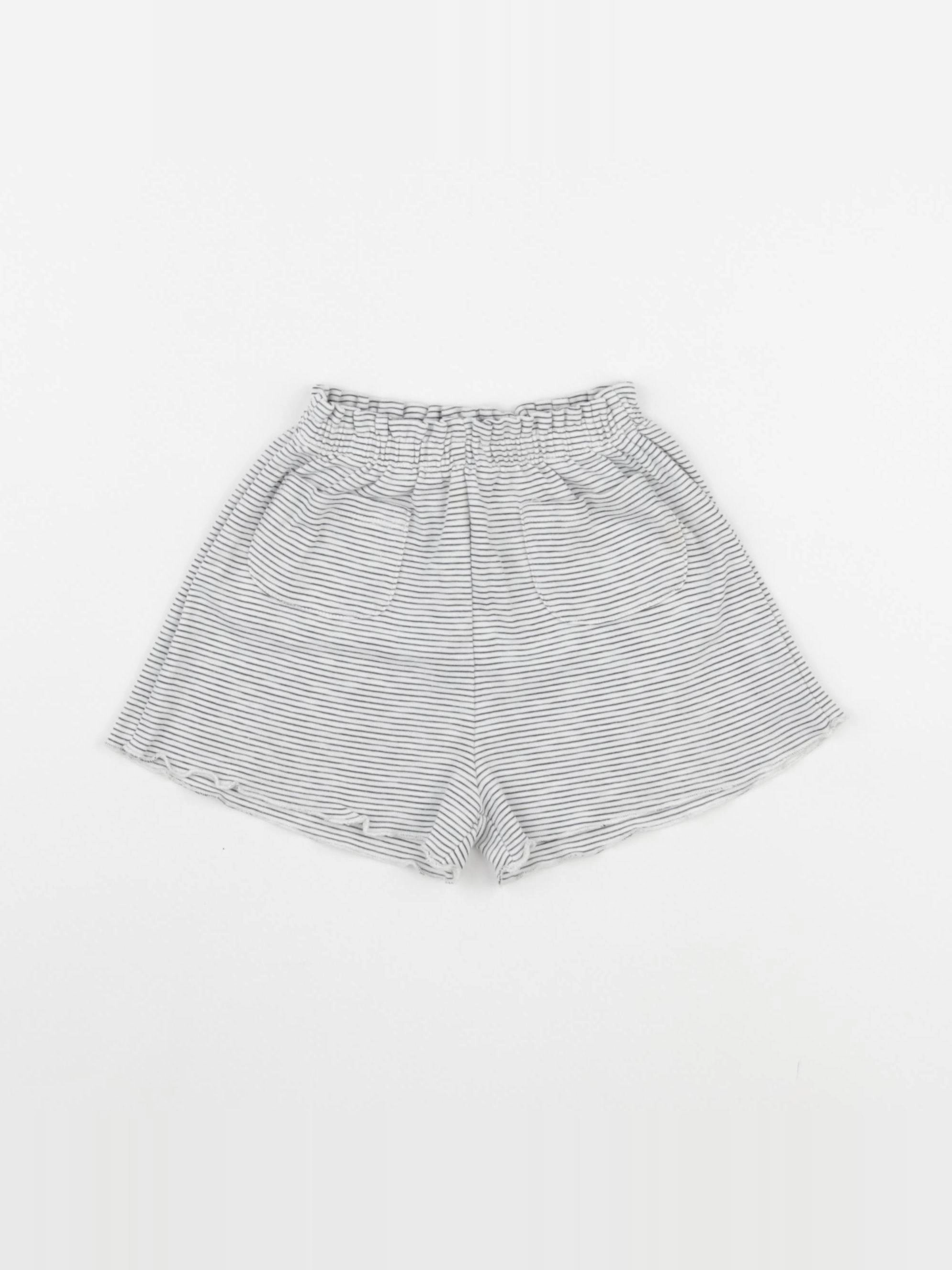 Zara - short blanc - 9/12 mois