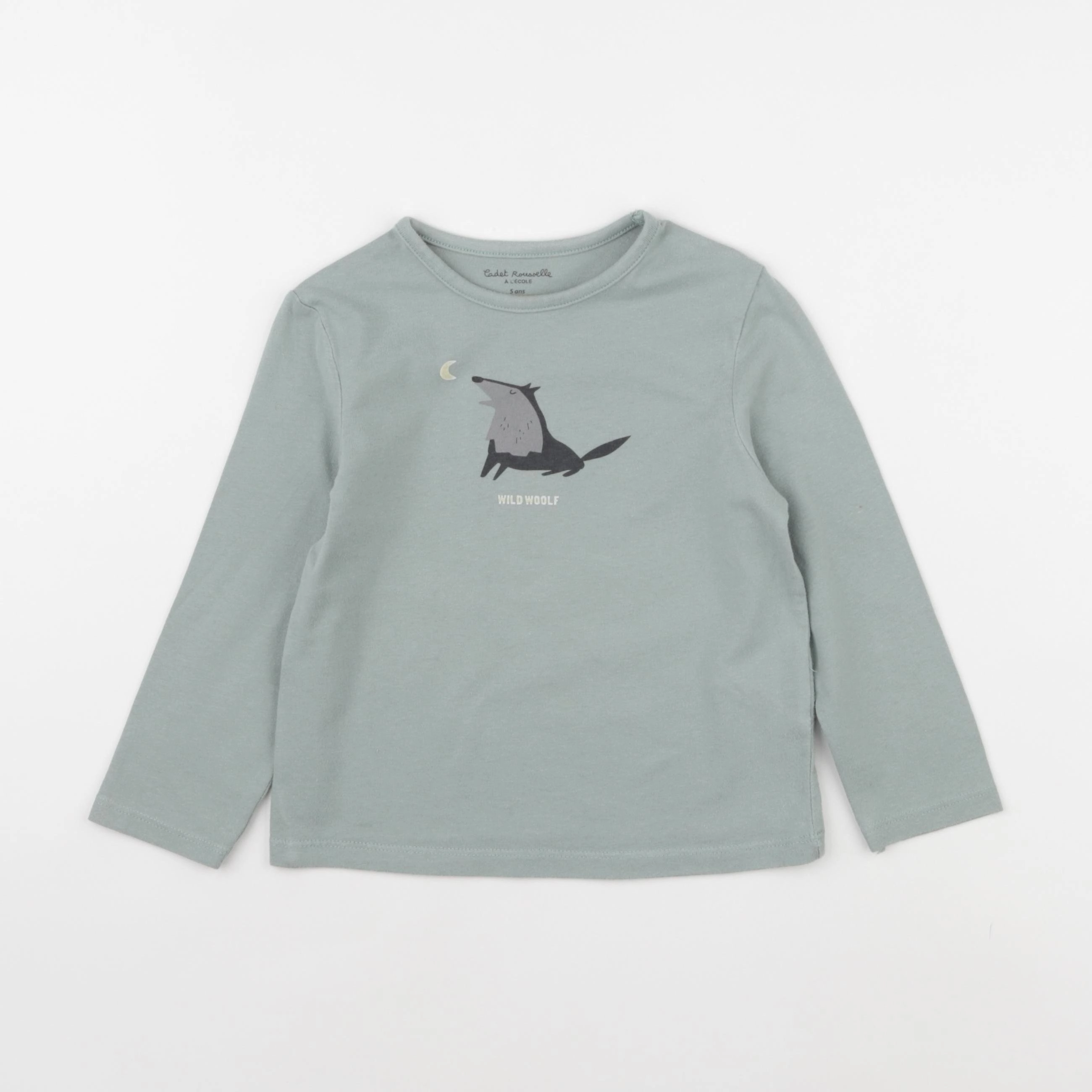 Cadet Rousselle - tee-shirt bleu - 5 ans