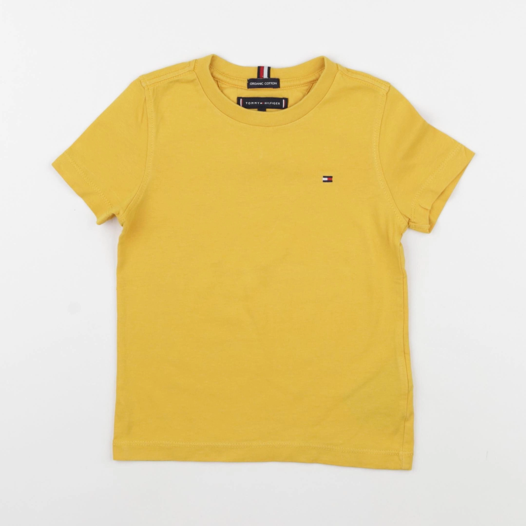 Tommy Hilfiger - tee-shirt jaune - 4 ans
