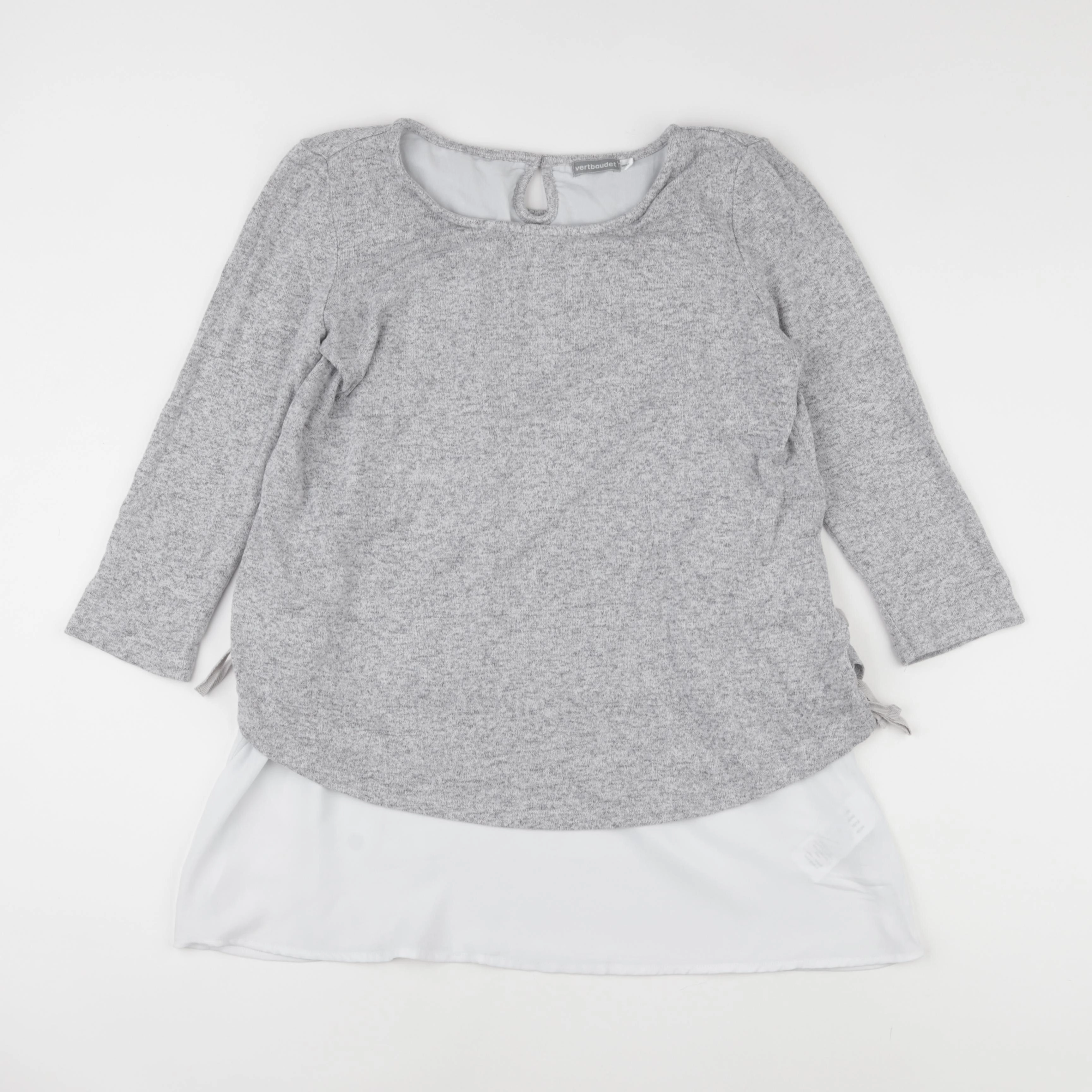 Vertbaudet - pull grossesse gris - 38 à 40