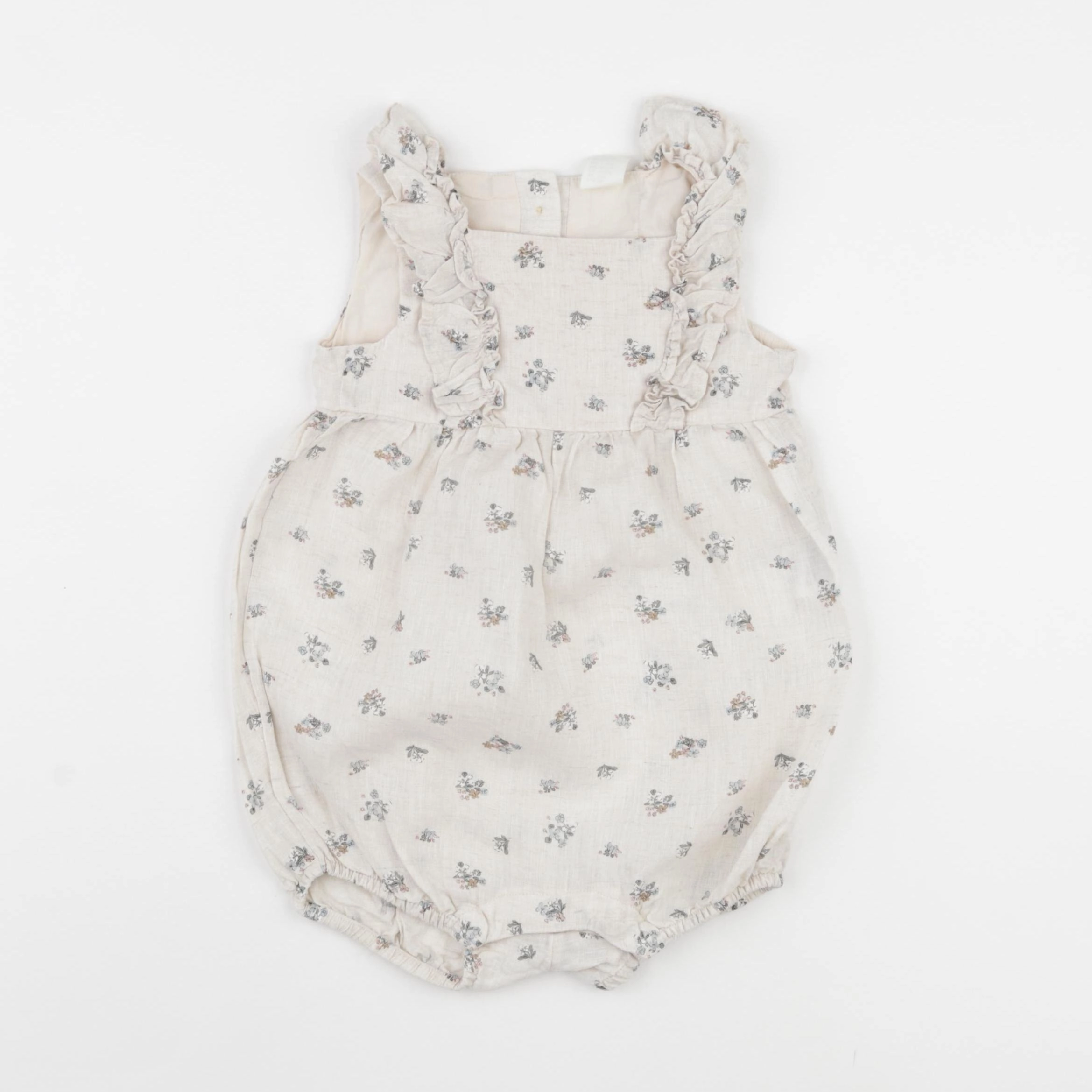 H&M - combinaison beige - 9/12 mois