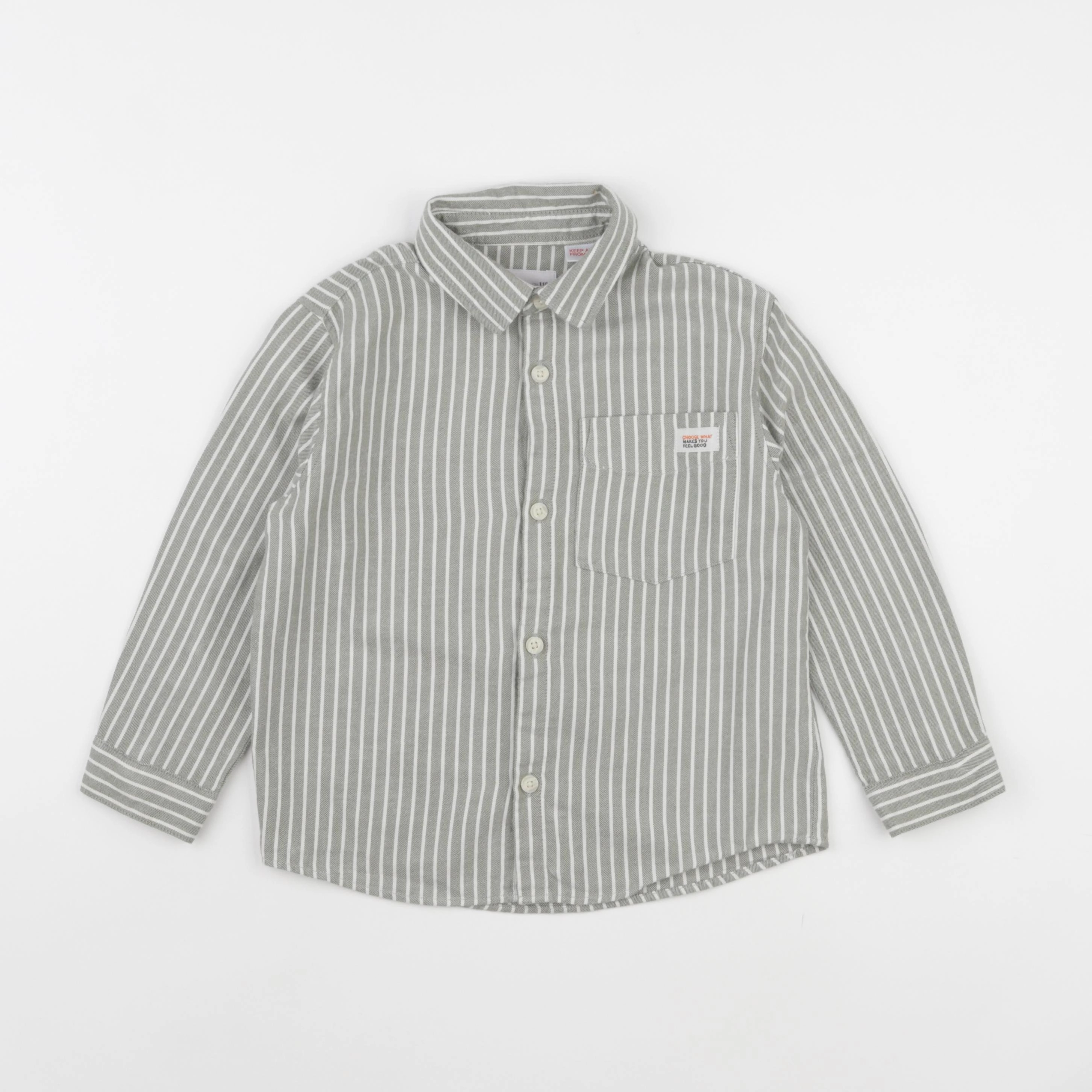 Zara - chemise vert - 5 ans