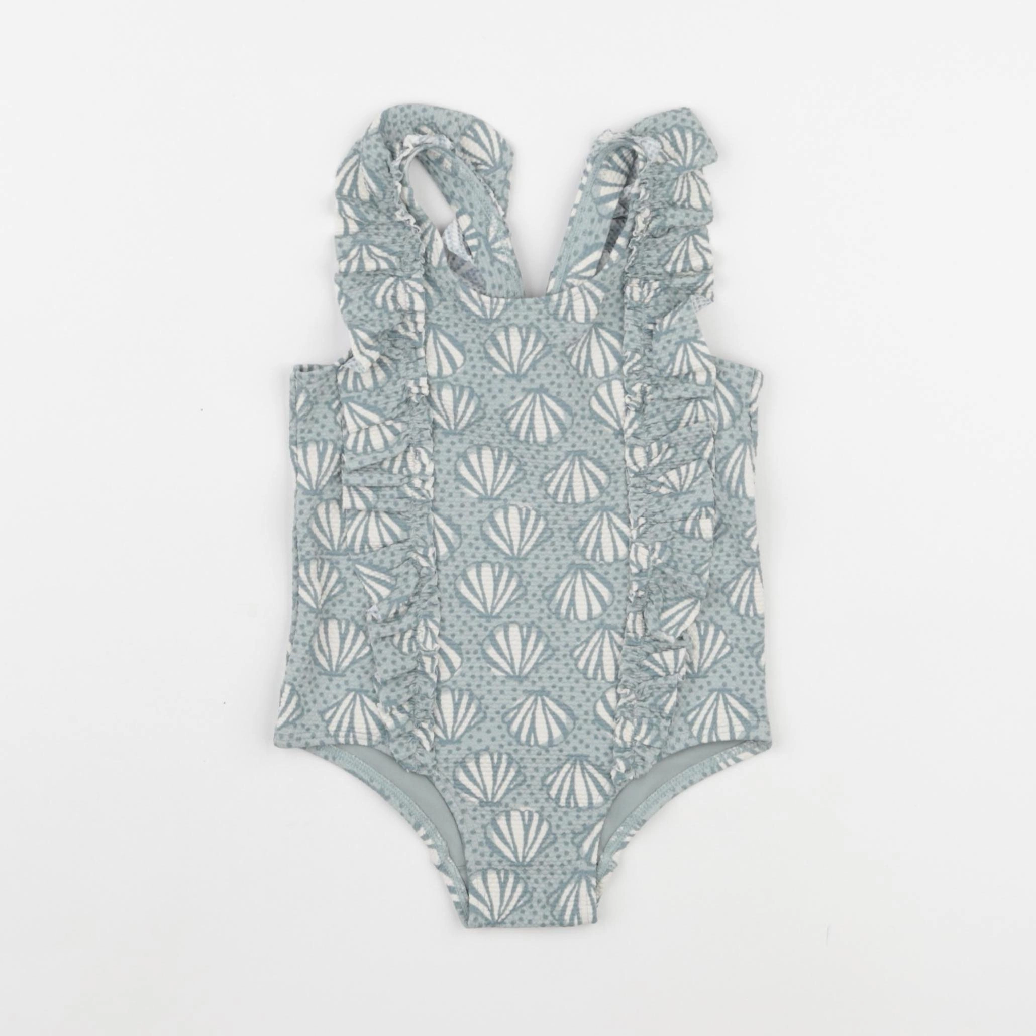 H&M - maillot de bain vert - 9/12 mois