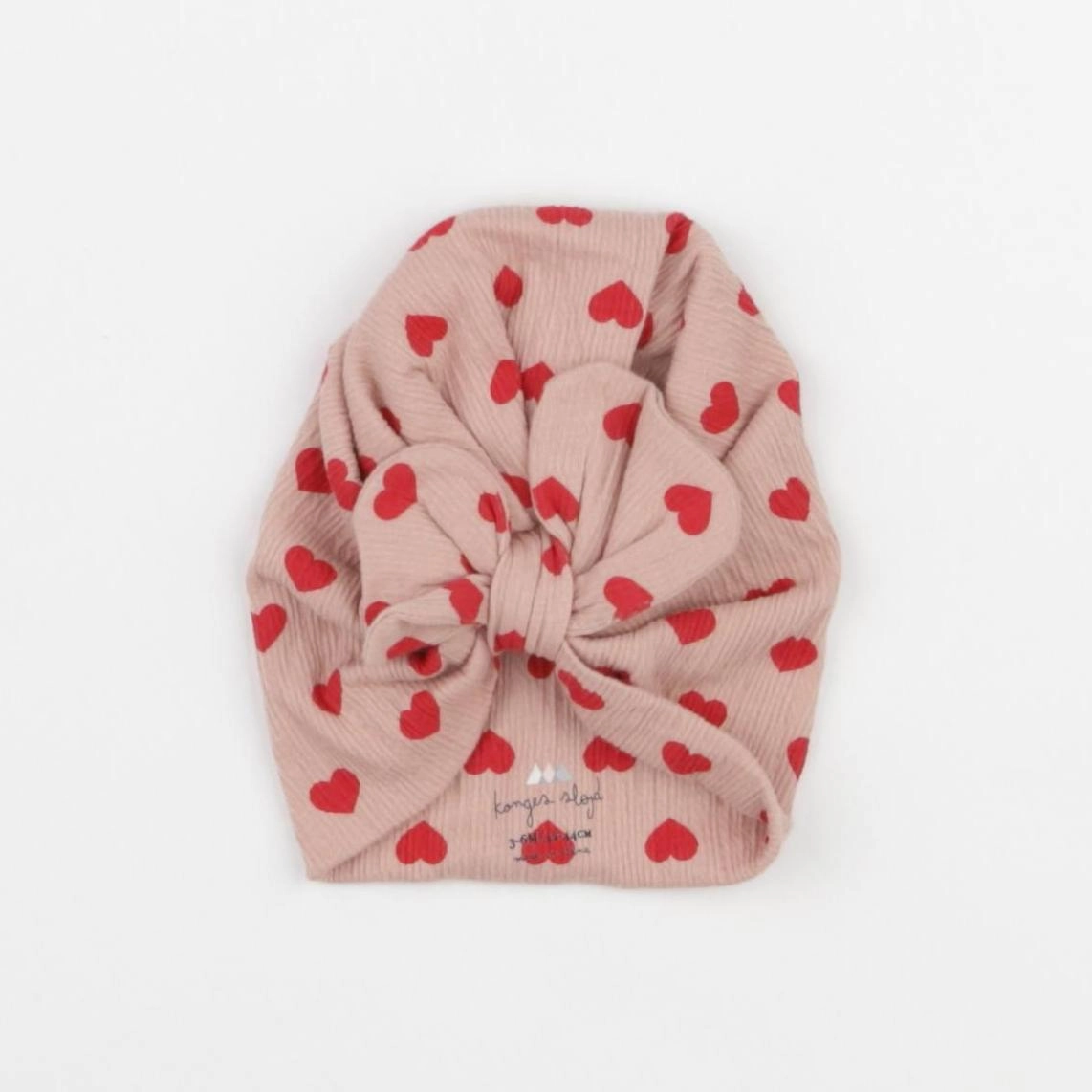 Konges slojd - bonnet rose - 3/6 mois