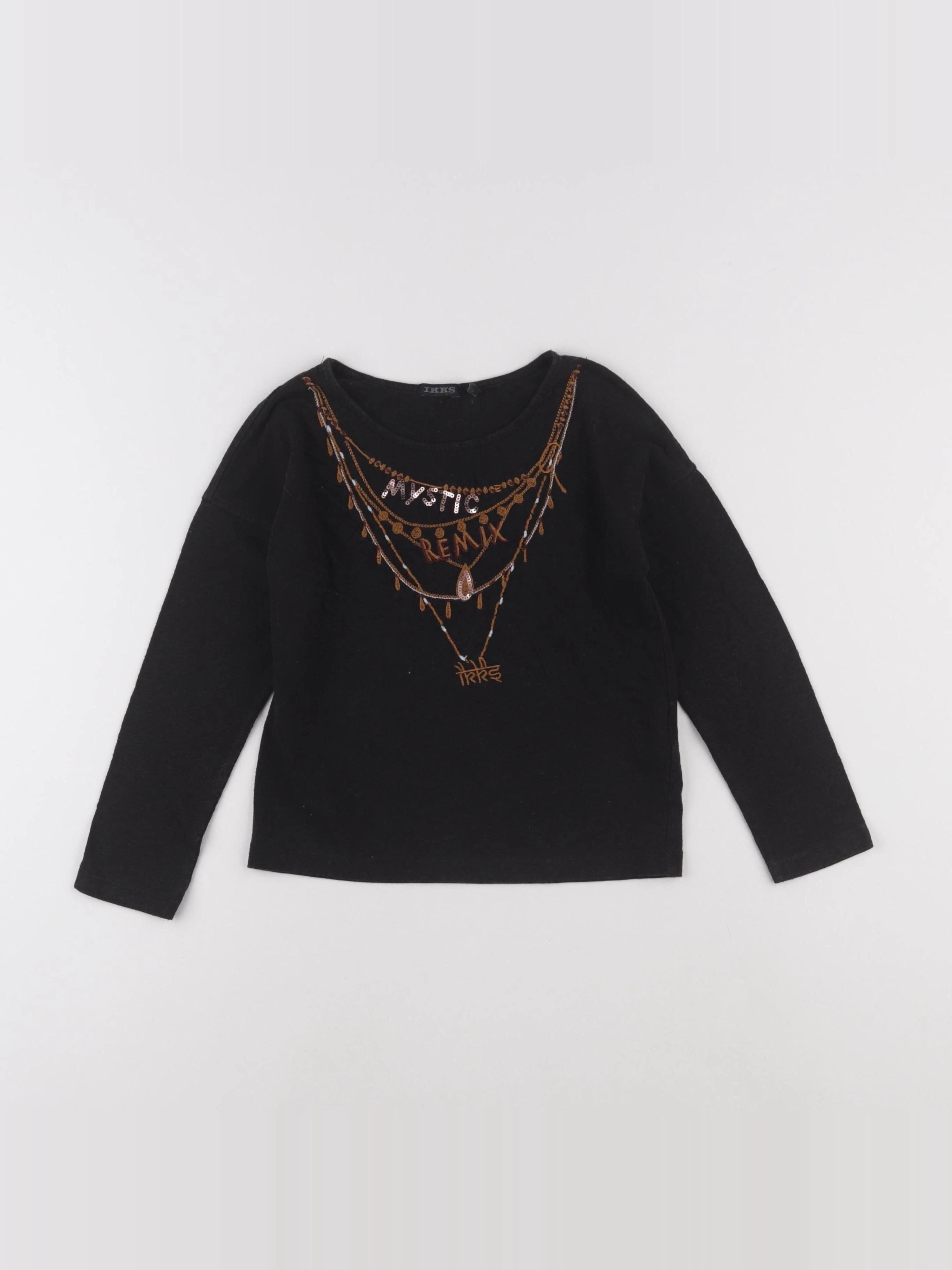 IKKS - tee-shirt noir - 5 ans