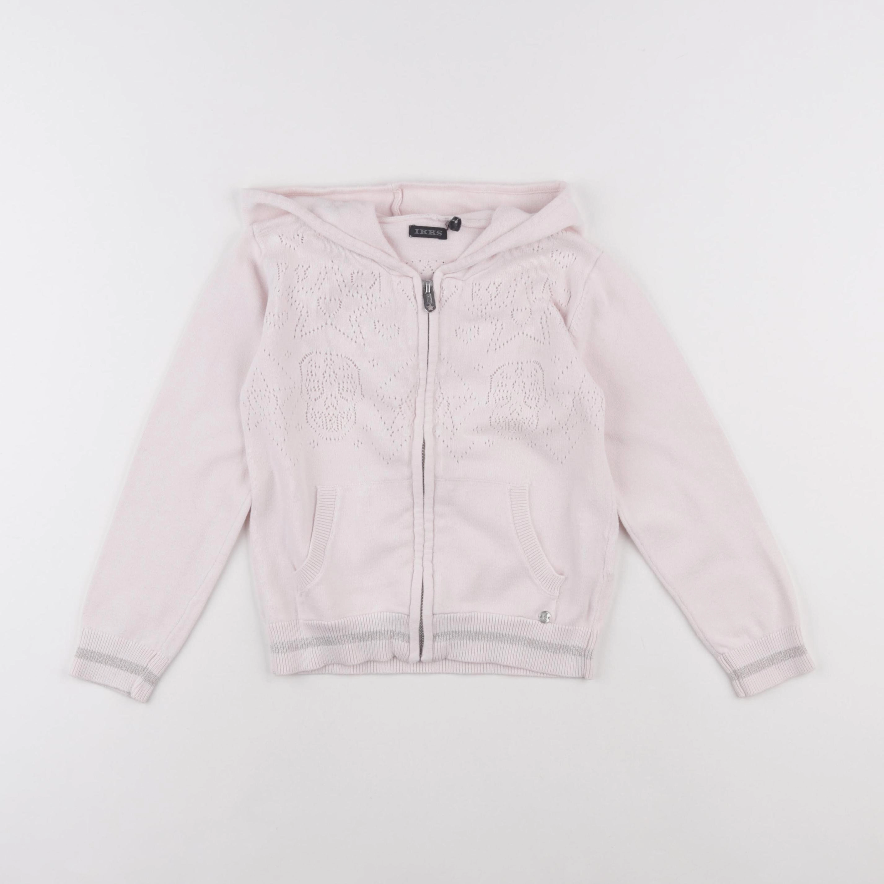 IKKS - gilet rose - 5 ans
