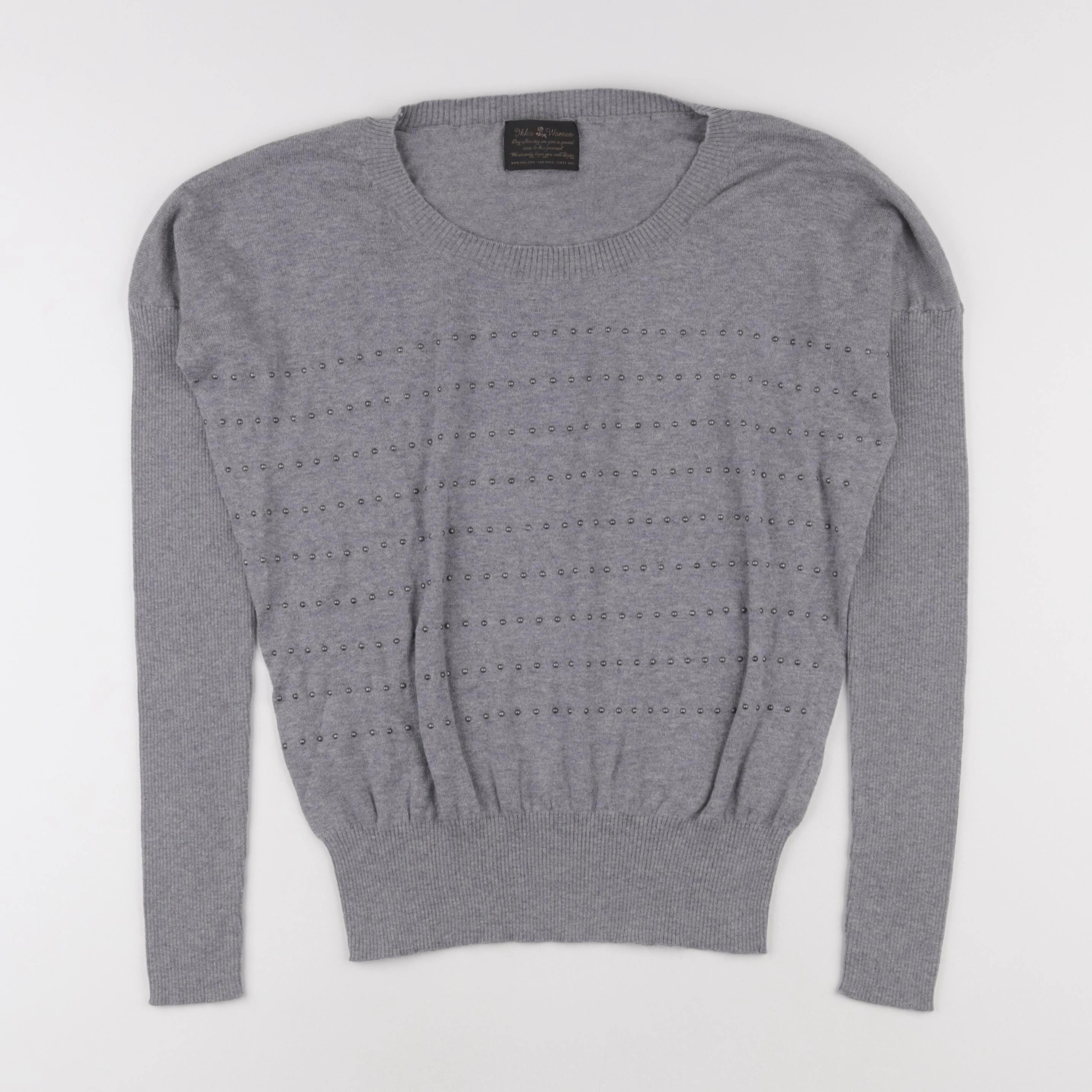 IKKS - pull gris - 16 ans