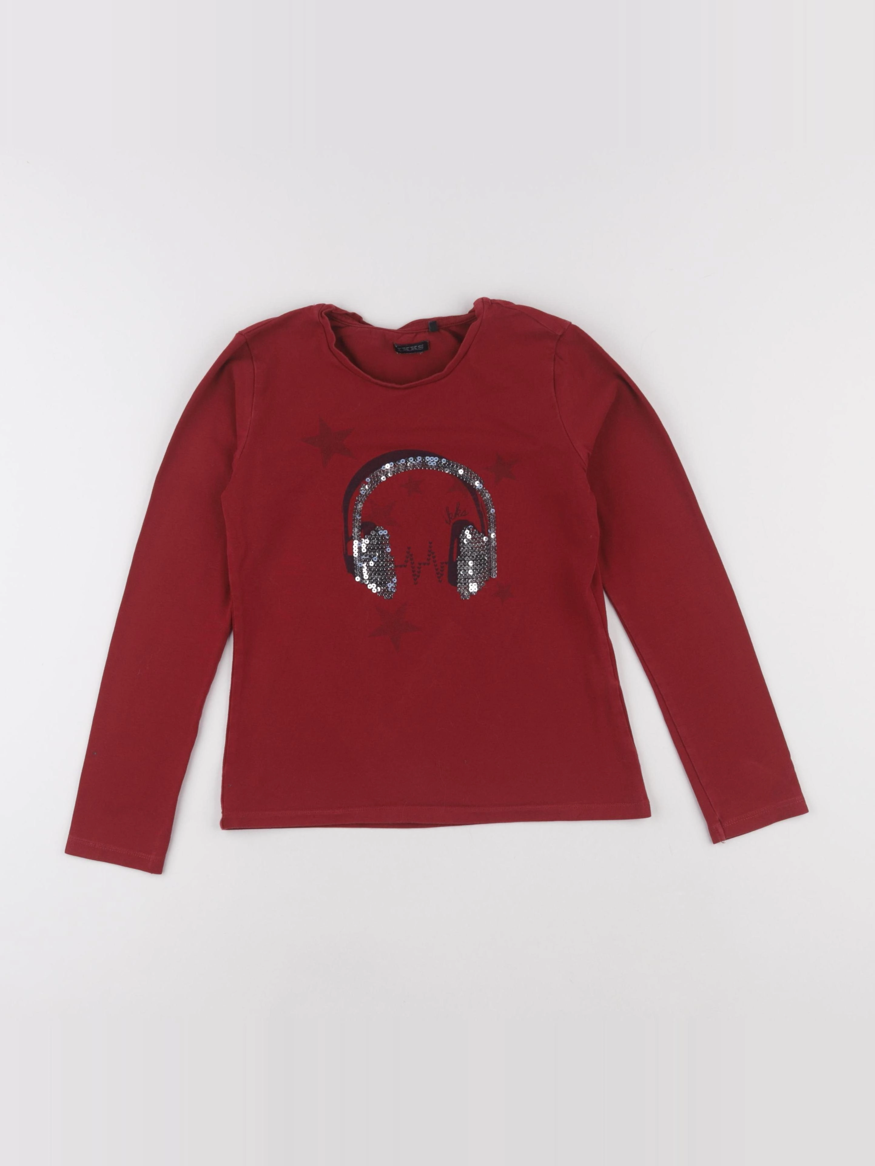 IKKS - tee-shirt rouge - 10 ans