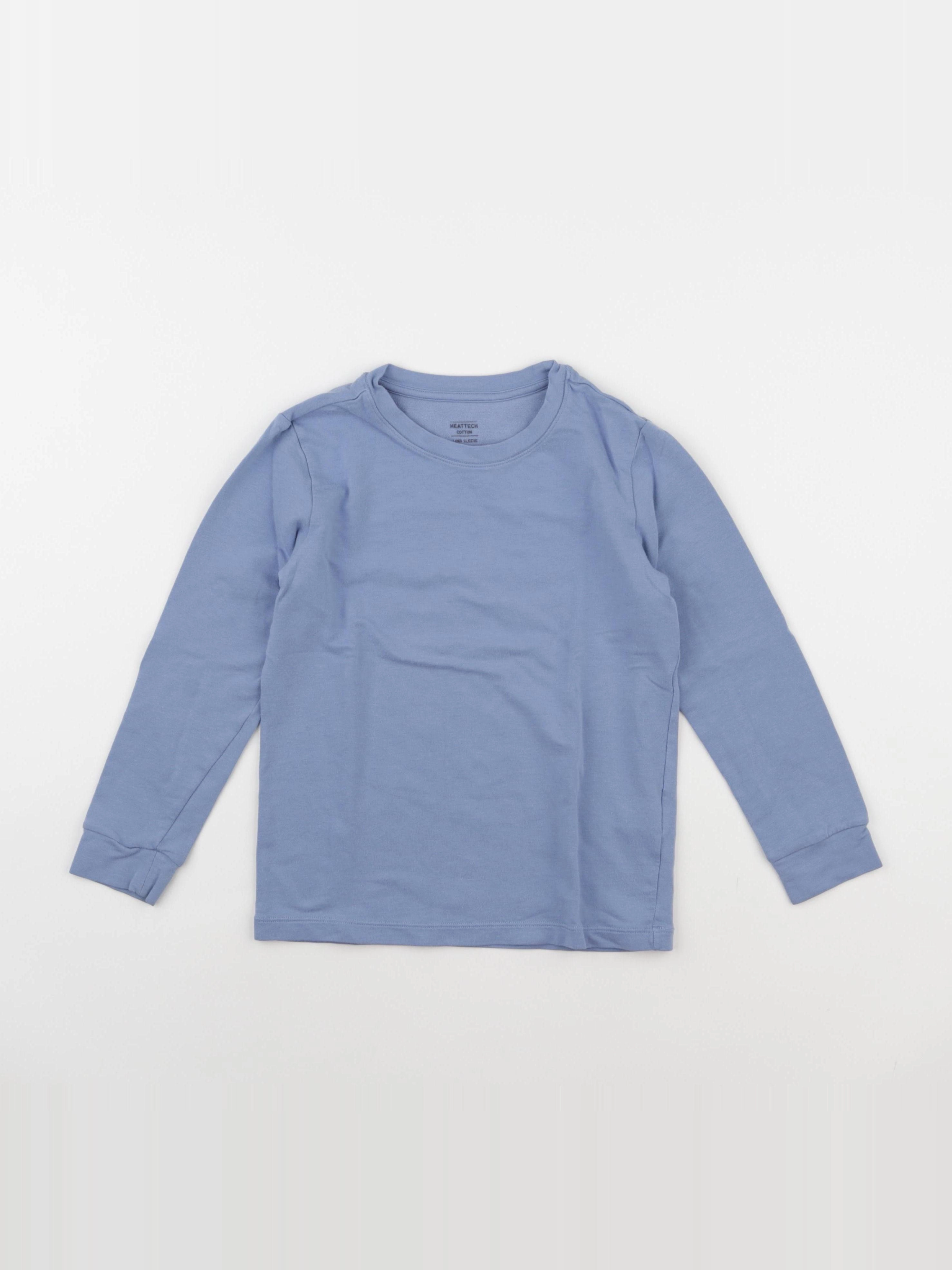 Uniqlo - sous-pull technique bleu - 5/6 ans