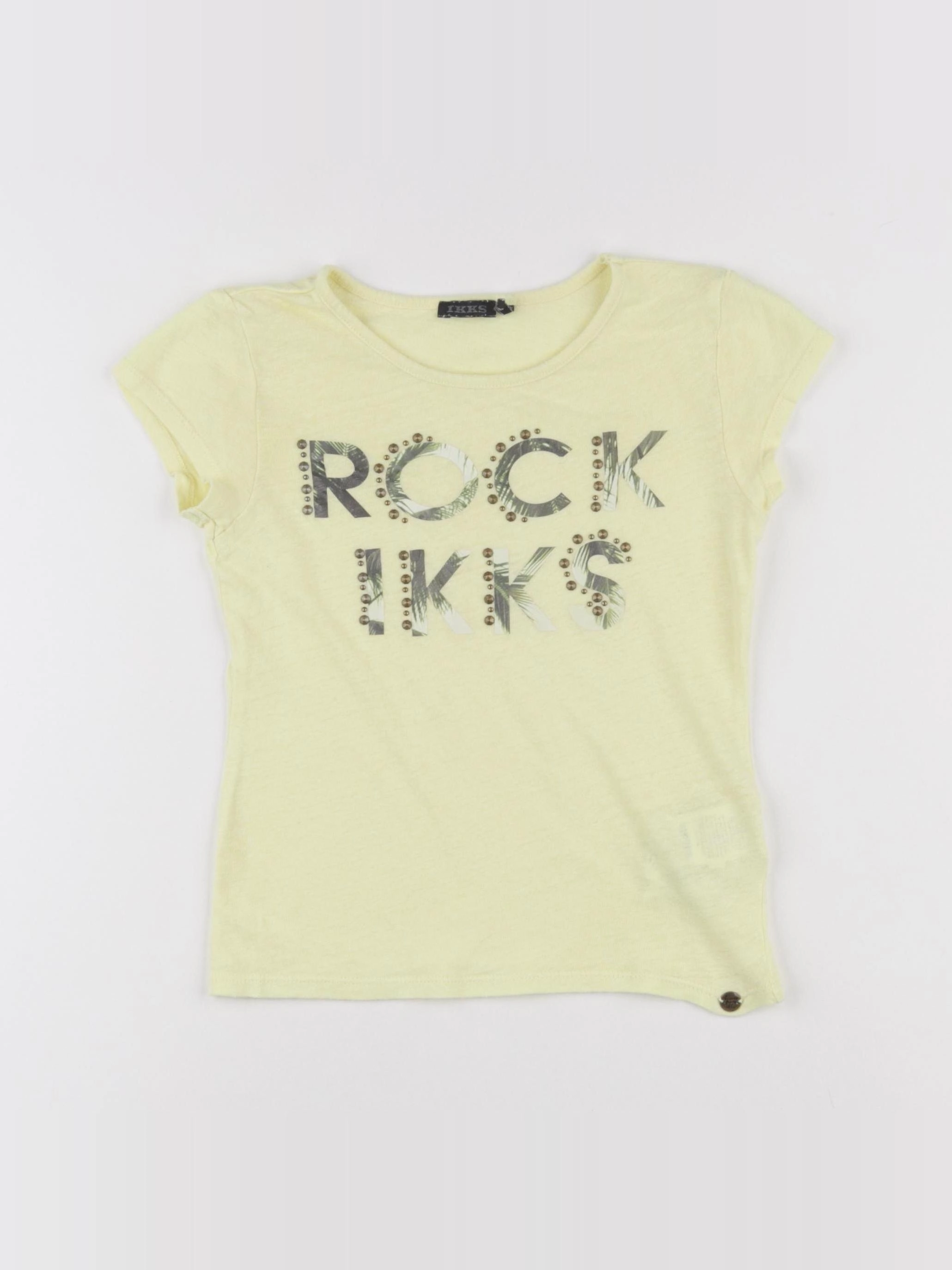 IKKS - tee-shirt jaune - 4 ans